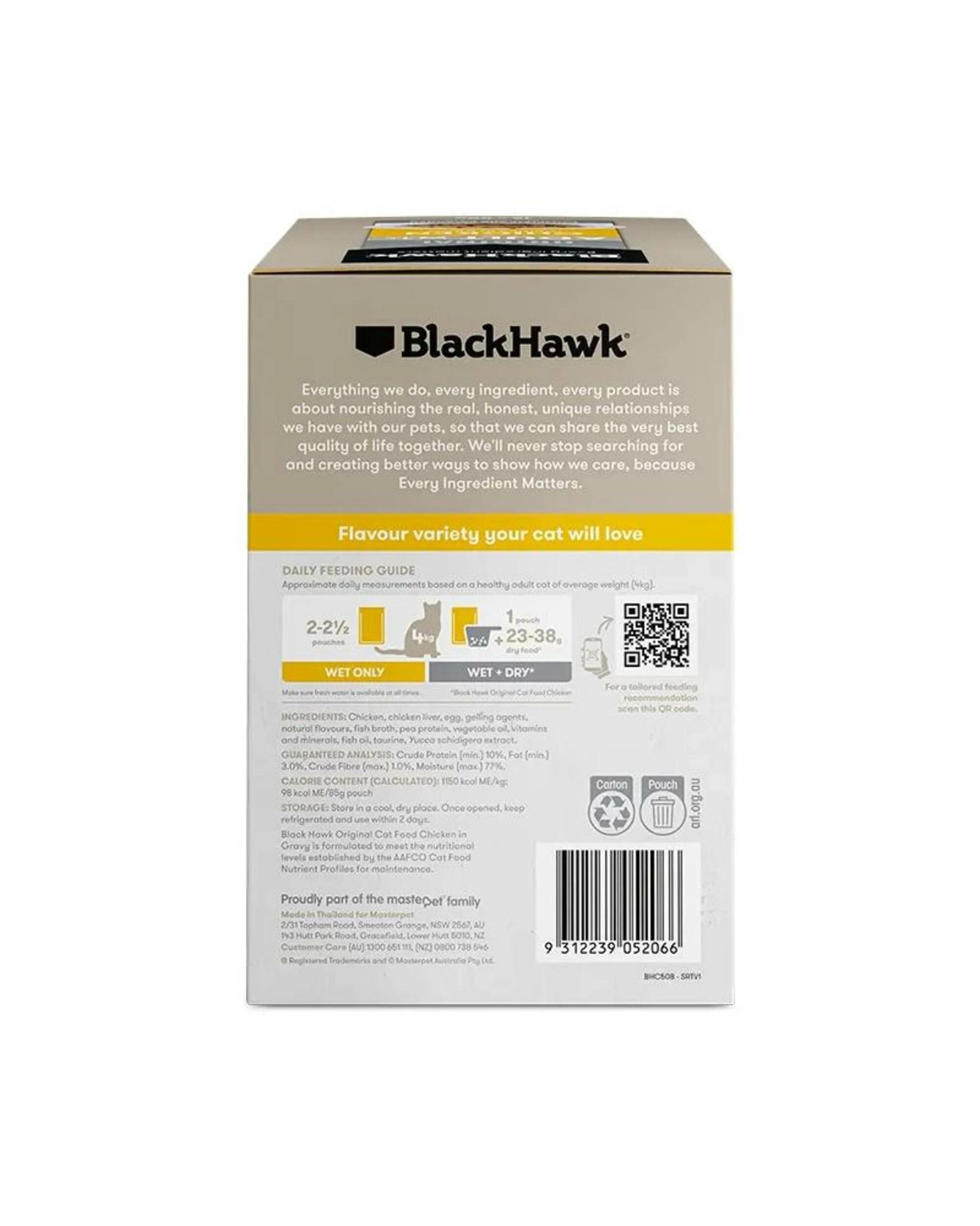 2 Black Hawk Cat Chicken In Gravy 85g 12pk, 2 of 2