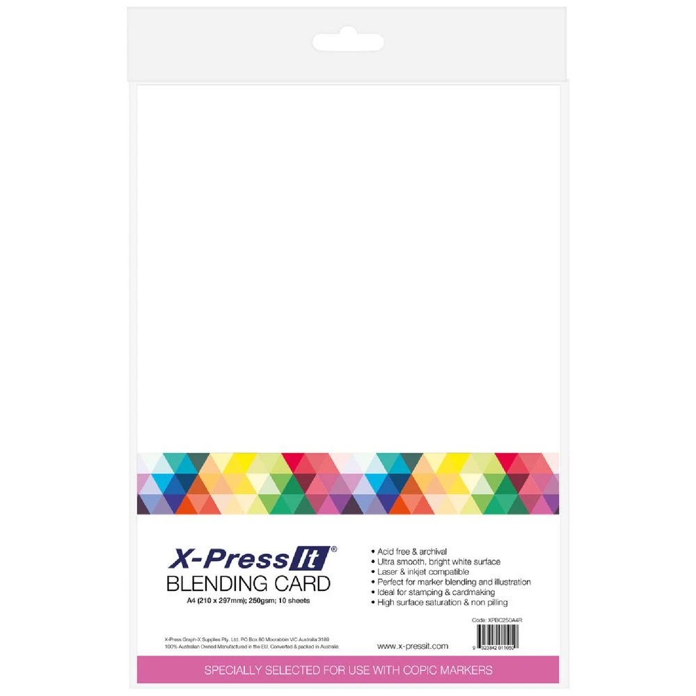 1 X-Press It A4 Blending Card 10 Pack, 1 of 1