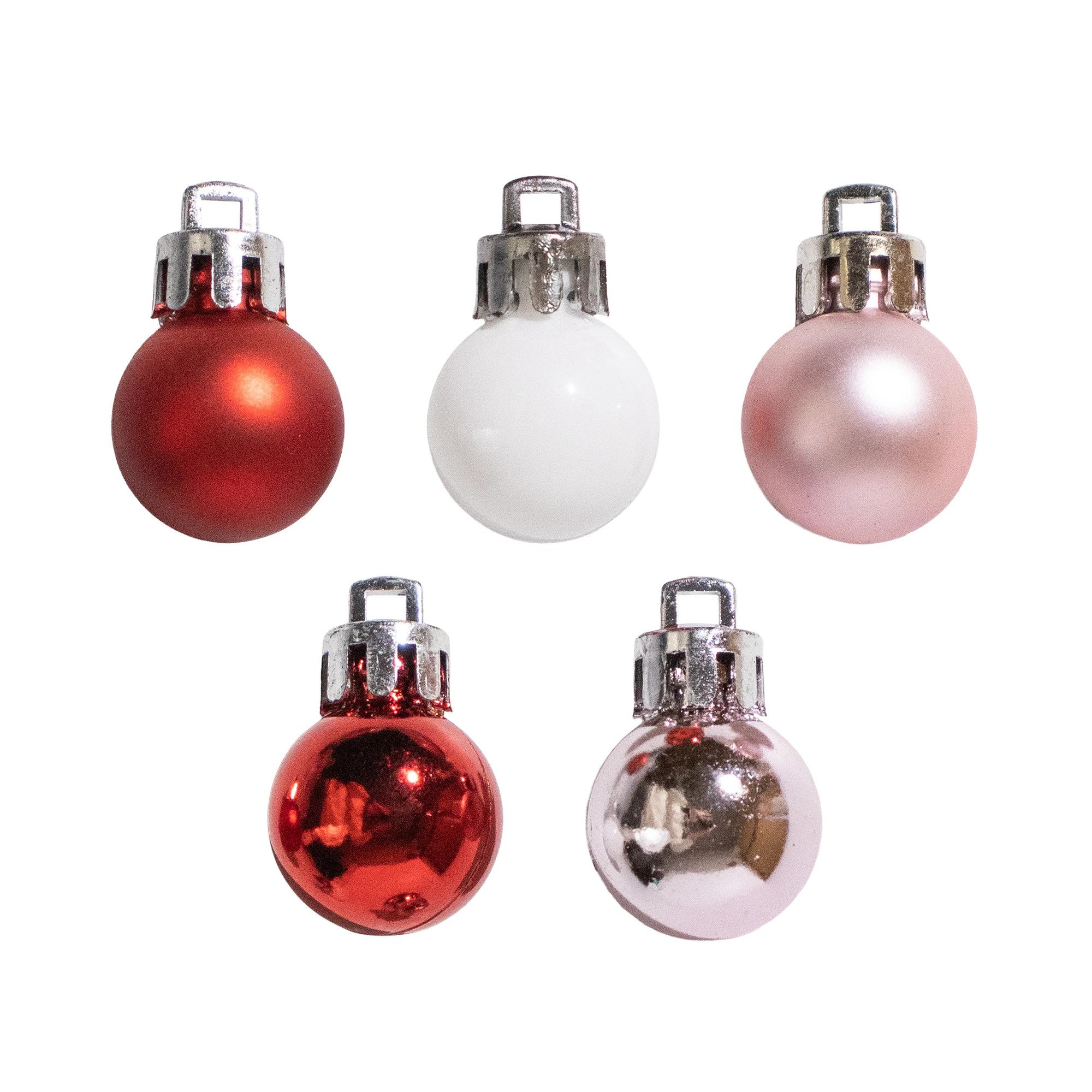 3 36 Pack Christmas Craft Mini Baubles, 3 of 3