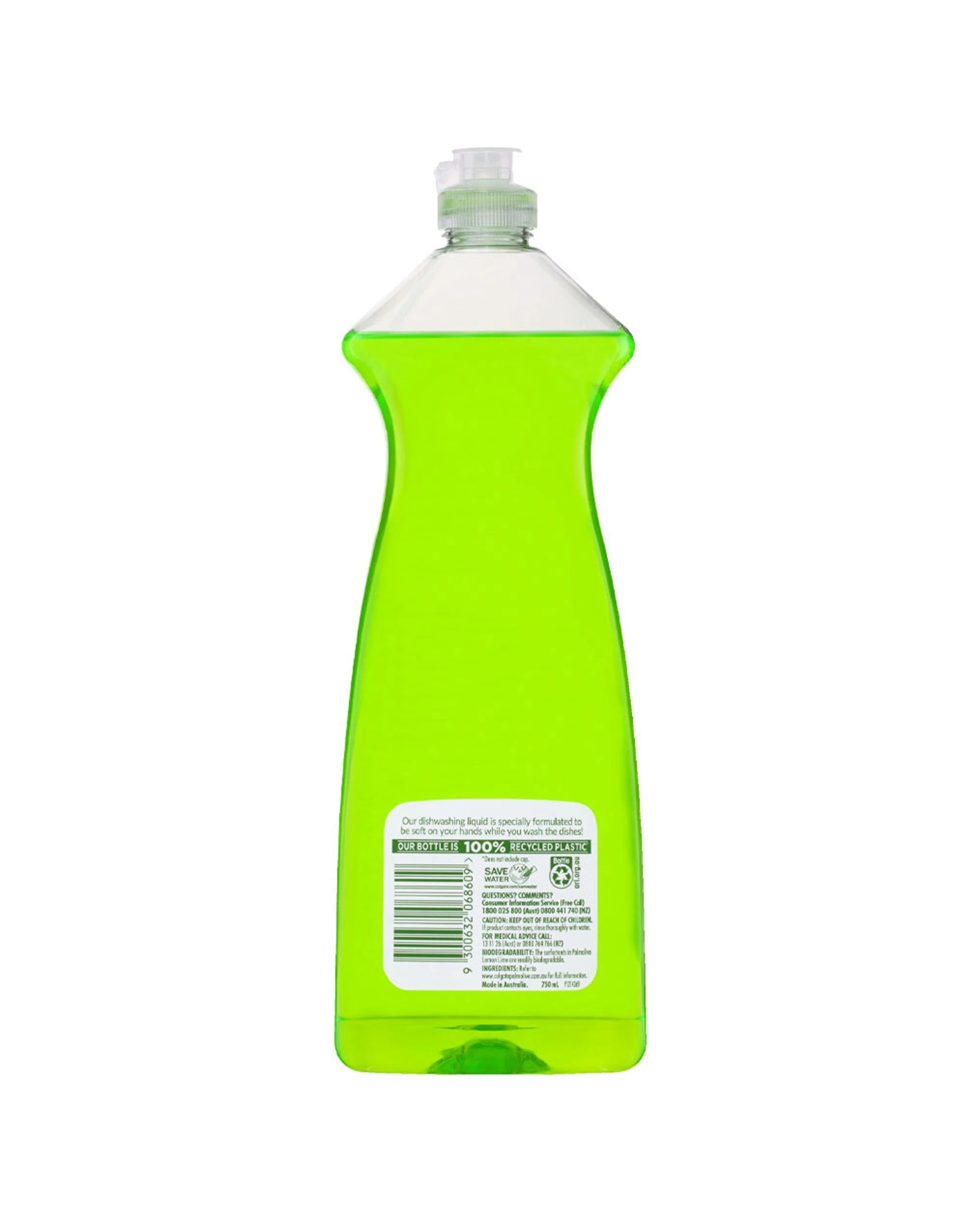 3 Palmolive 6PK Dishwashing Liquid 750ml Antibacterial Lemon Lime - Multi, 3 of 3