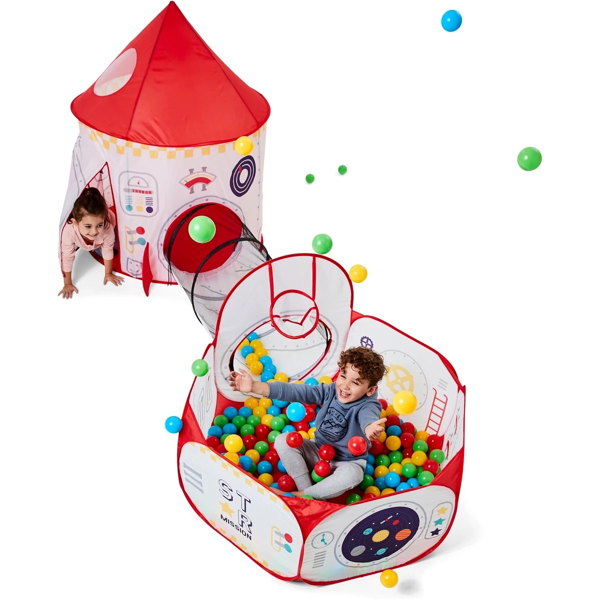 6 Rocket 3-in-1 Play Tent, 6 of 6