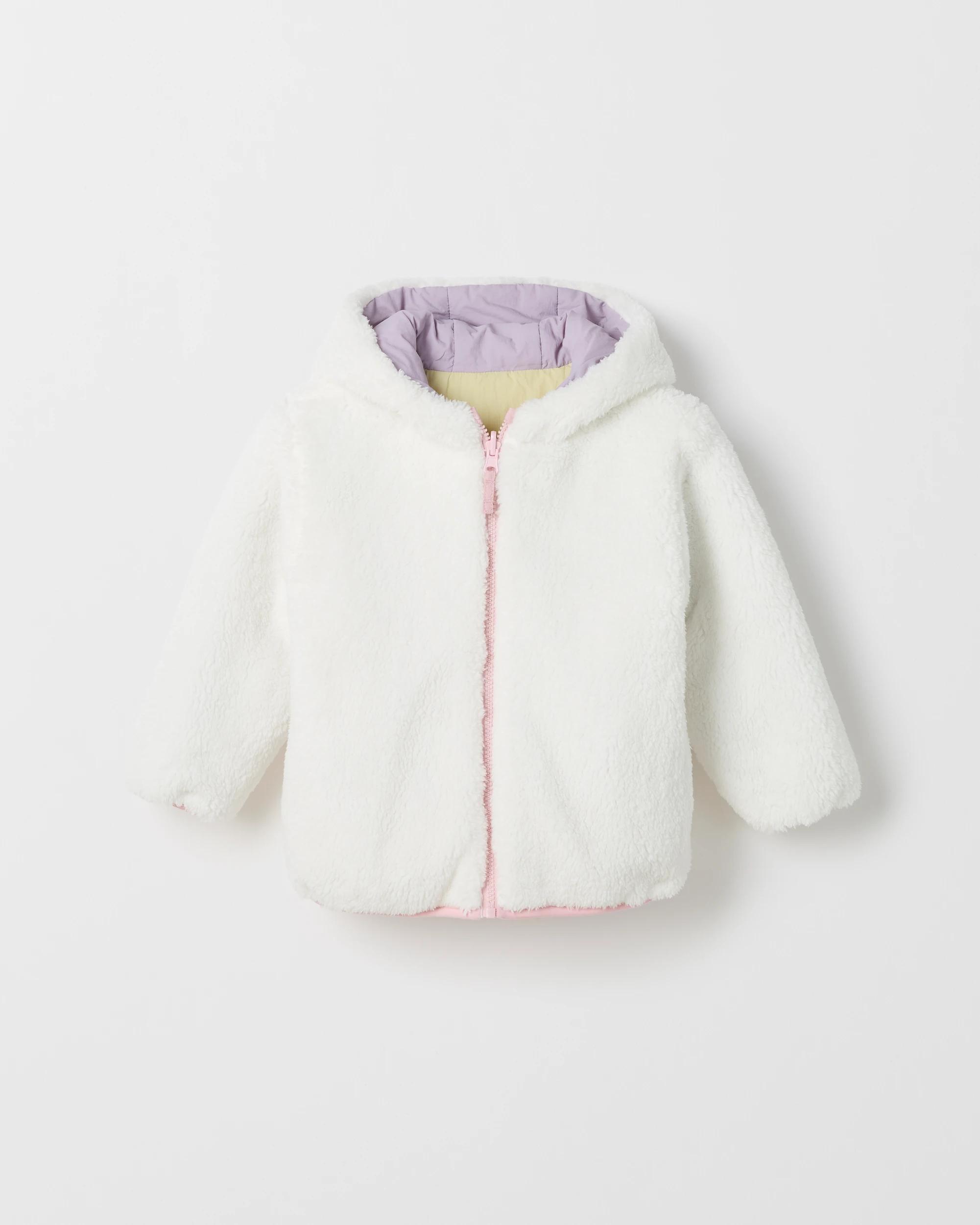 6 Target Kids Reversible Hooded Heart Pocket Puffer Jacket MULTI, 6 of 7