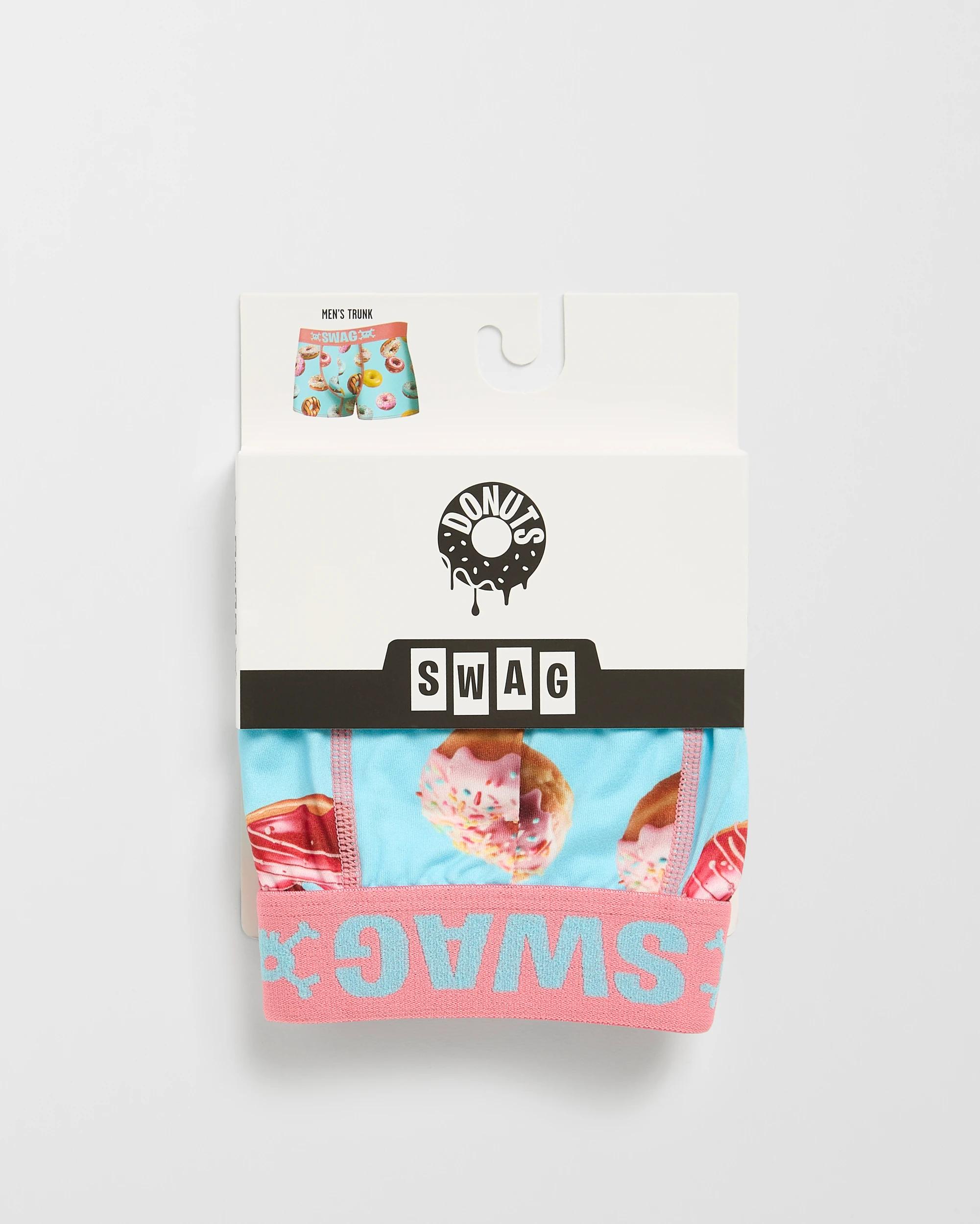 4 Swag  Trunks - Donut LIGHT BLUE, 4 of 4