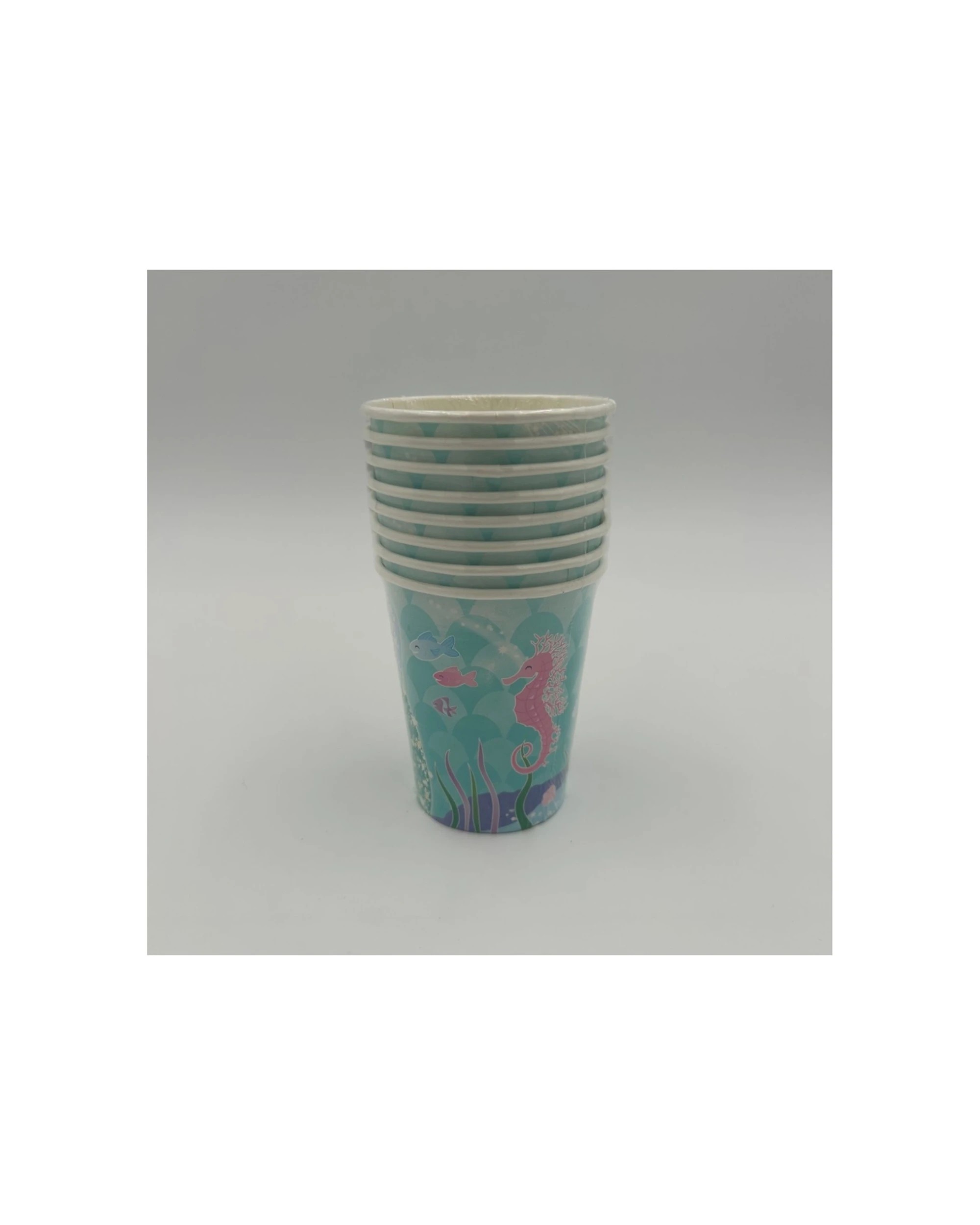 2 Unique Mermaid Paper Cups Pack of 8, 2 of 2