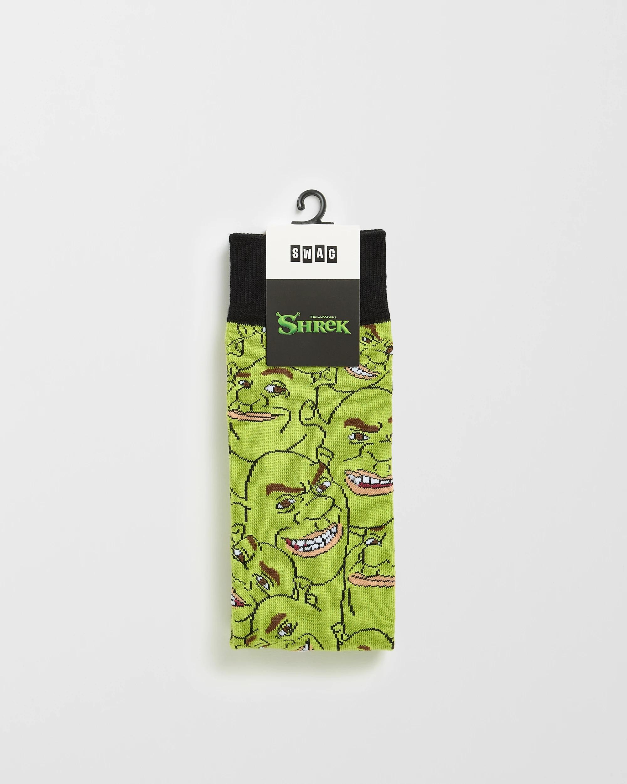 3 Swag Shrek Crew Socks SHREK, 3 of 3