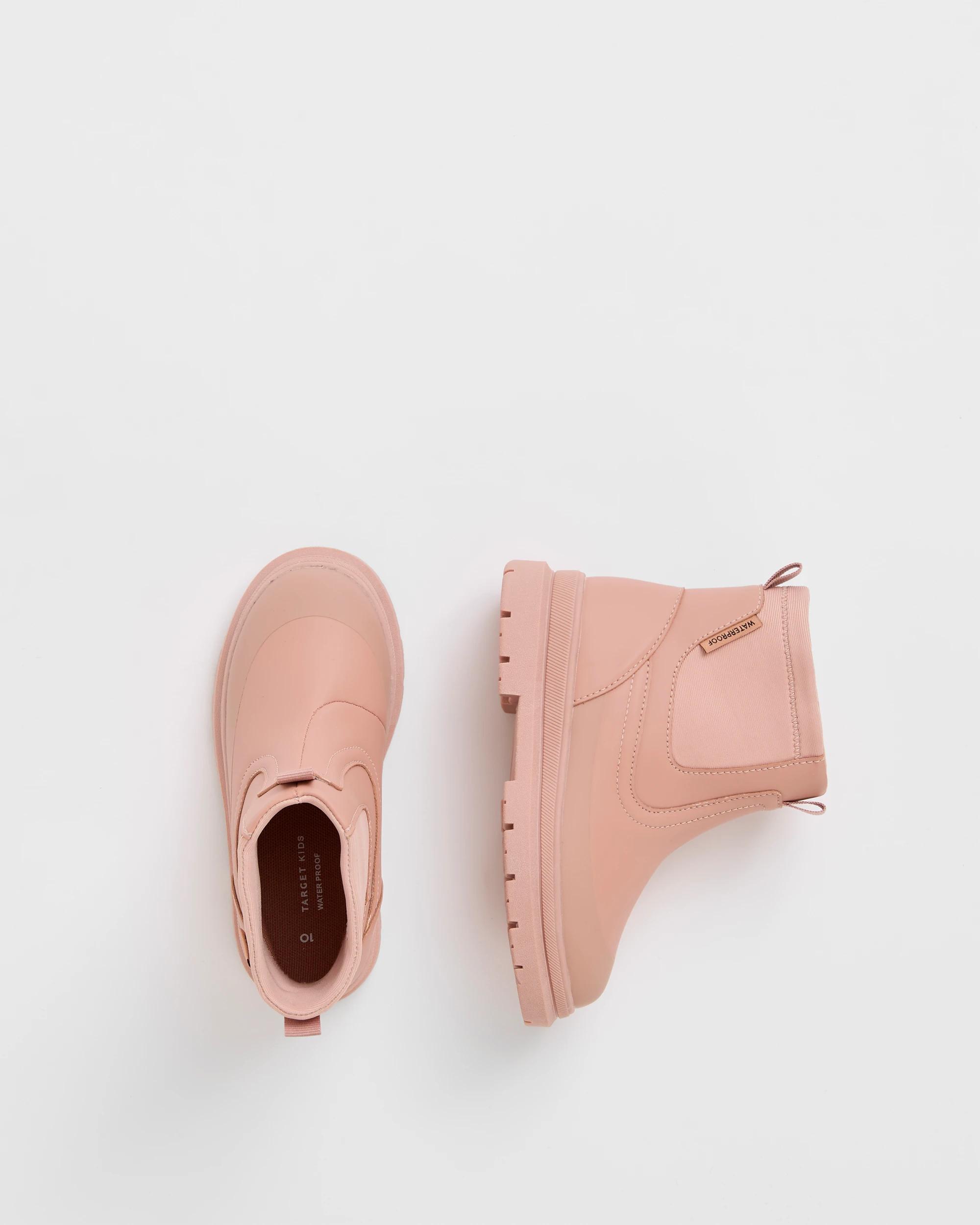 3 Target Kids Kids Waterproof Boots PINK, 3 of 4