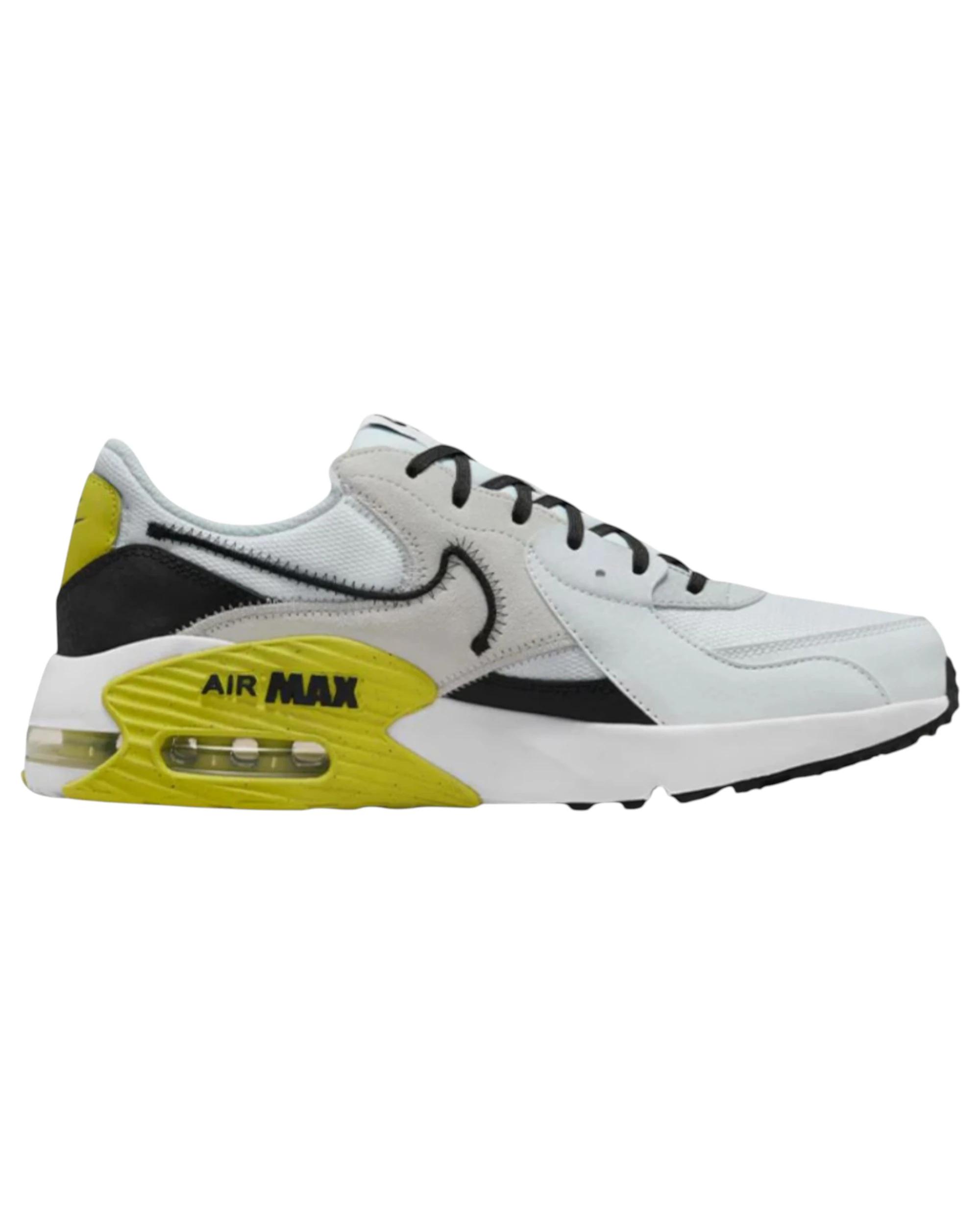 1 Nike Mens Air Max Excee White/ Cactus/ Platinum Athletic Shoes WHITE/CACTUS/PLATINUM, 1 of 8