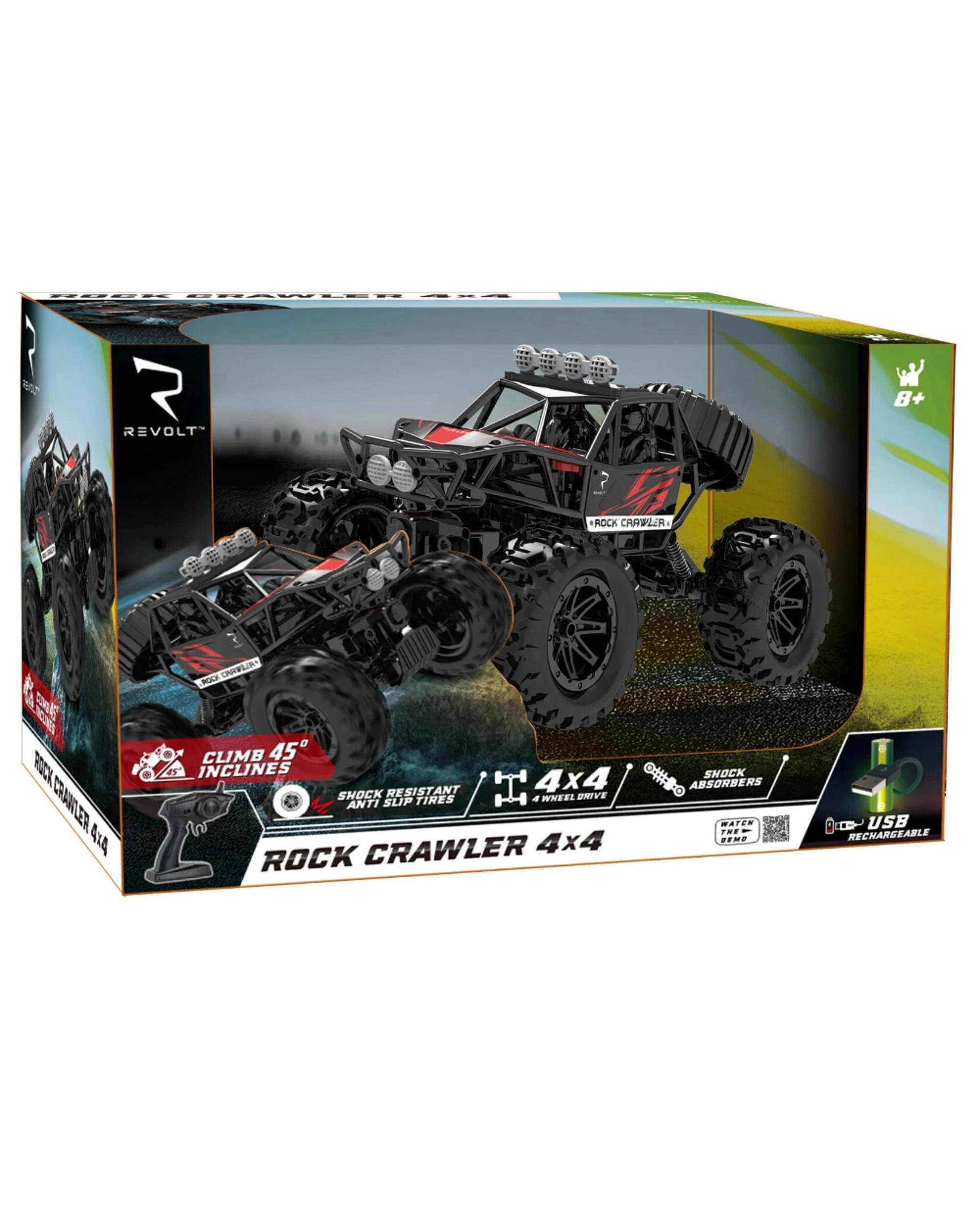 1 Revolt RC Rock Crawler 4x4, 1 of 3