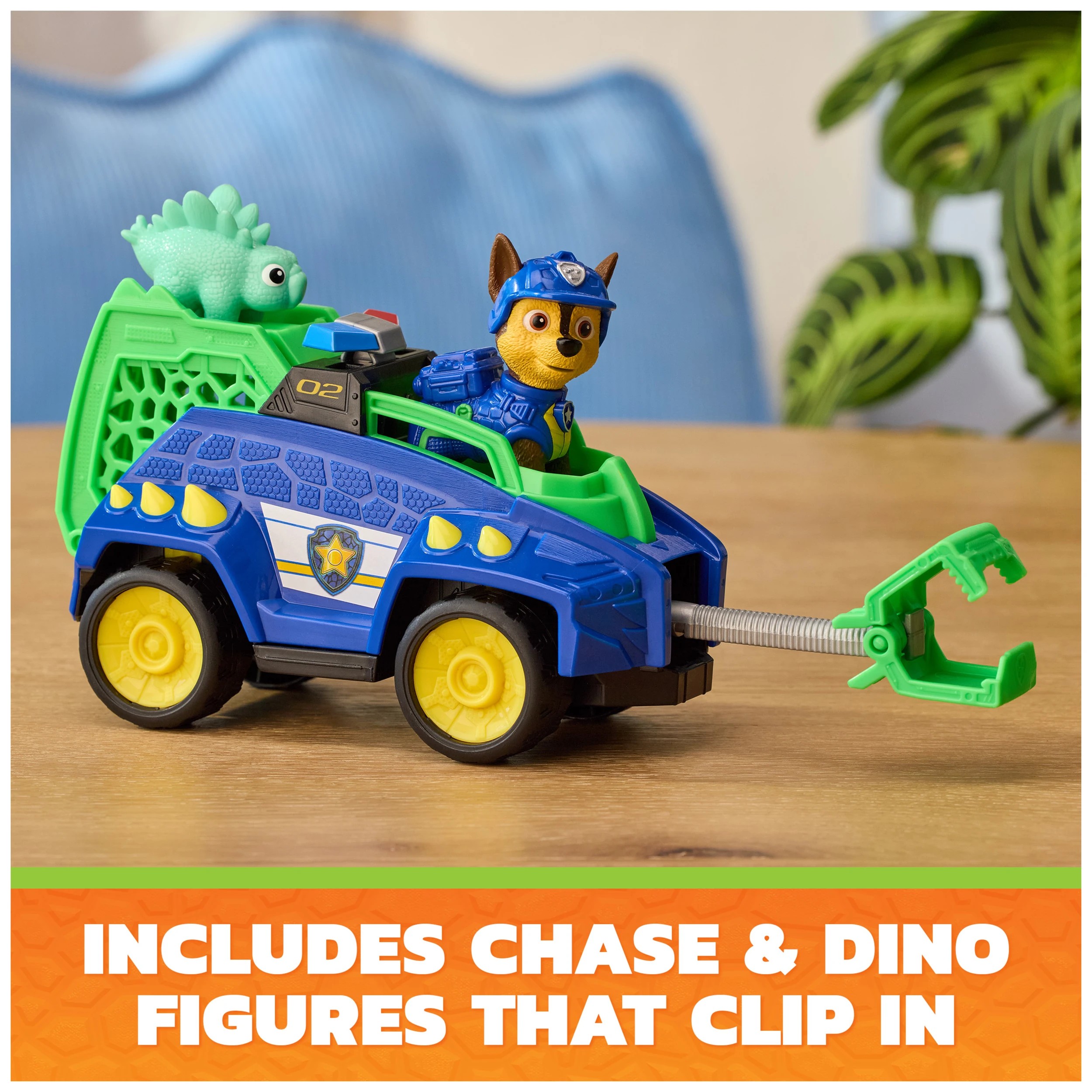 3 PAW Patrol: The Dino Movie Chase Dino Rescue Cruiser, 3 of 9