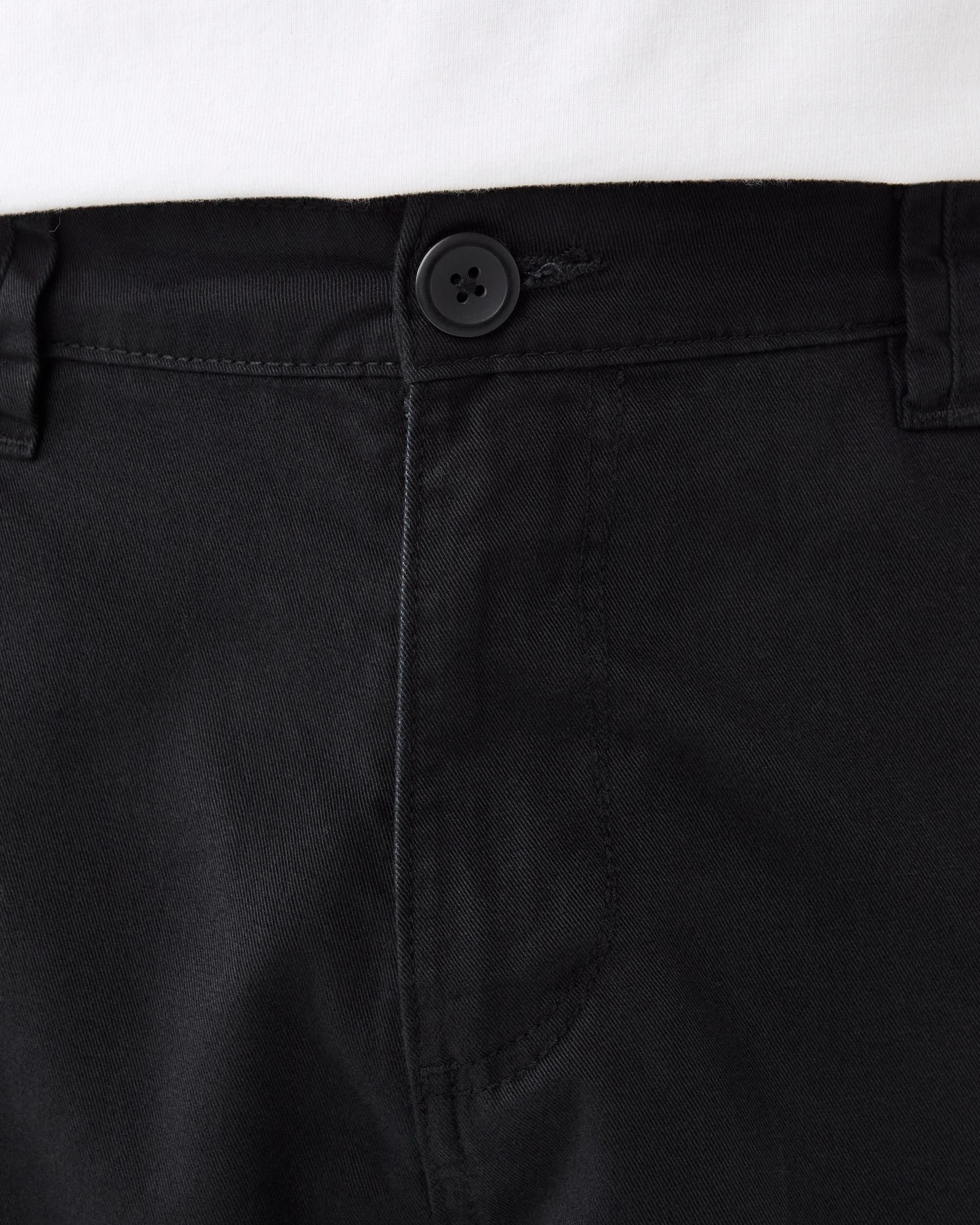 4 Baggy Cargo Shorts Black, 4 of 7