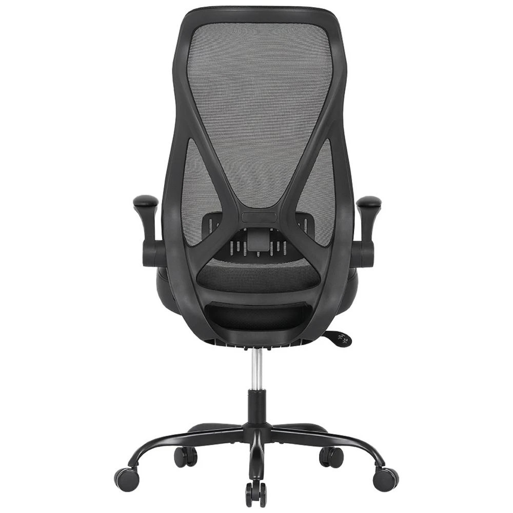 4 J.Burrows Kingston Ergonomic PU Leather Chair Black Ergonomic Chairs and Desk Chairs, 4 of 10