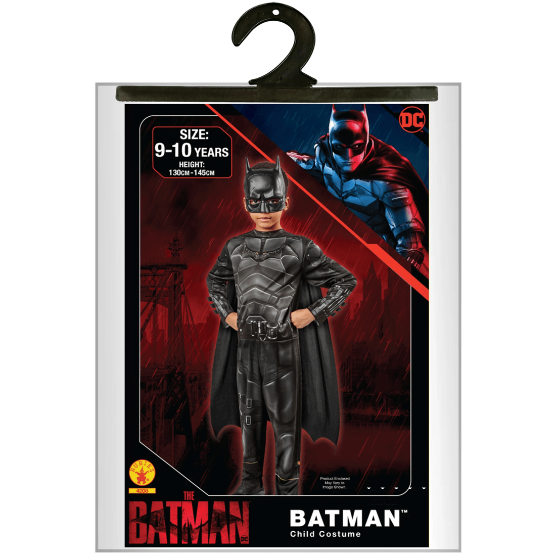 5 DC Comics Batman Costume - Ages 9-10, 5 of 5