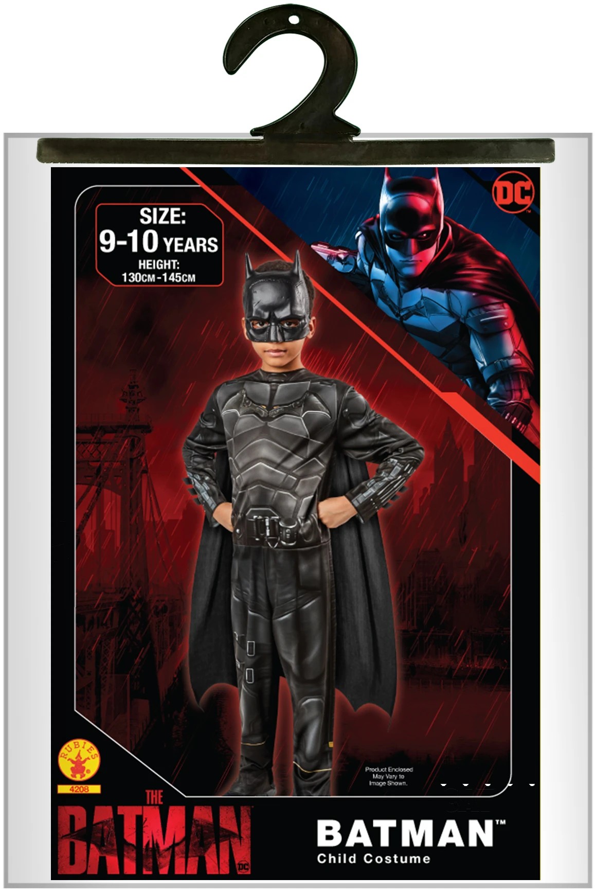 5 DC Comics Batman Costume - Ages 9-10, 5 of 5