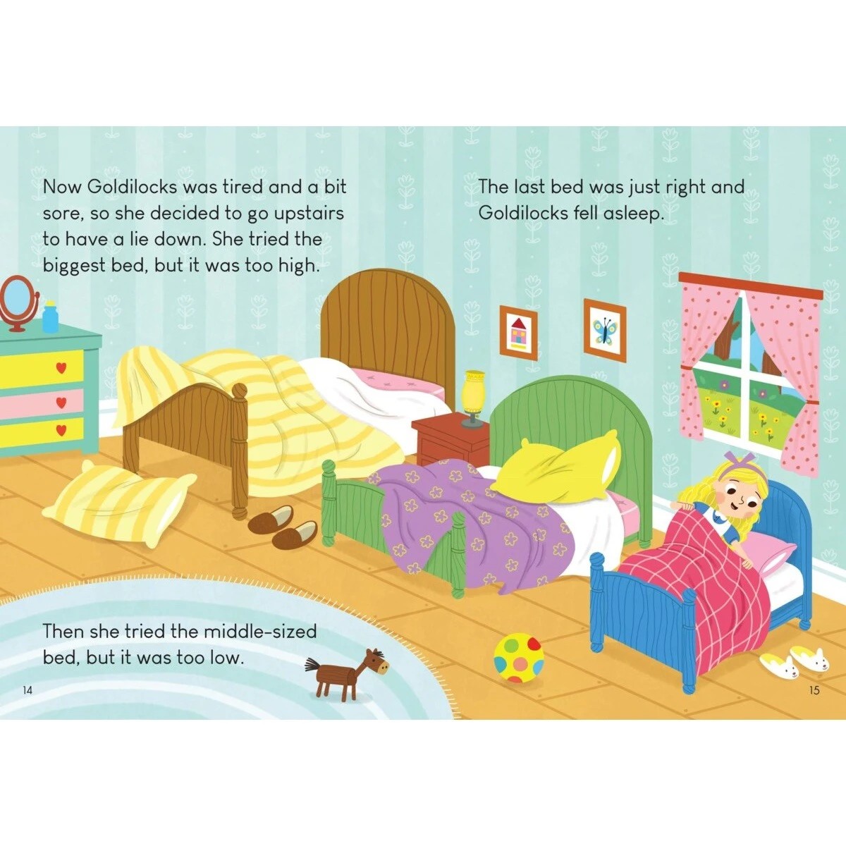 2 Little Readers: Goldilocks and the Three Bears - Book, 2 of 2