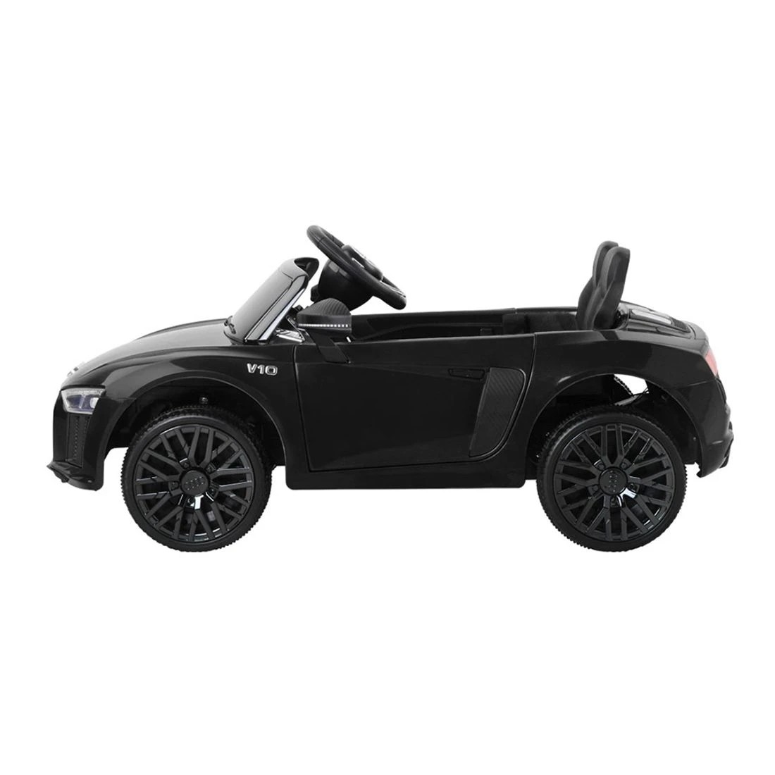 3 Kids Ride On Car Audi Licensed R8 Battery Electric Toy  Remote 12V Cars - Black, 3 of 8