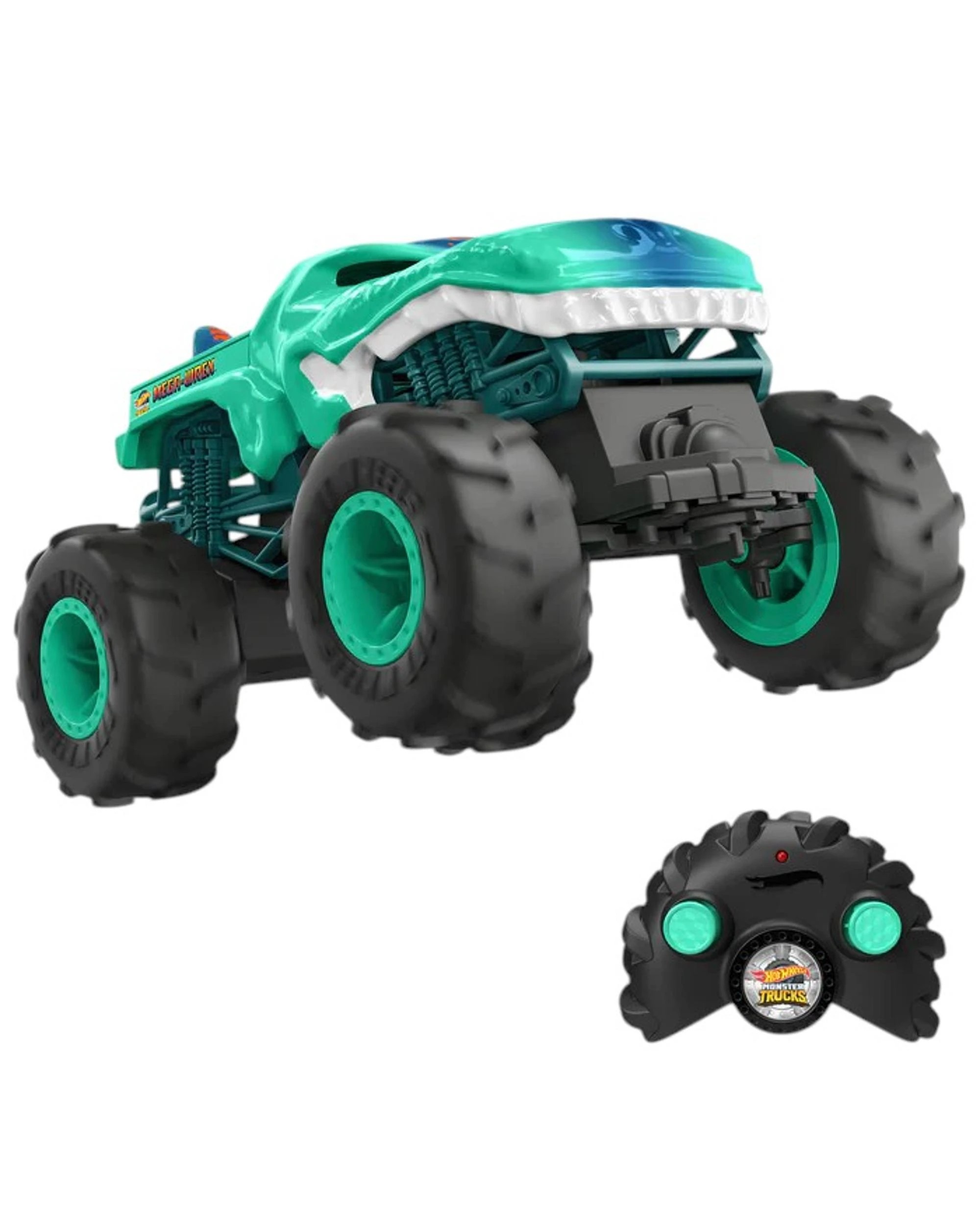 1 Mattel Hot Wheels Monster Trucks RC 1:24 Mega Wrex, 1 of 1