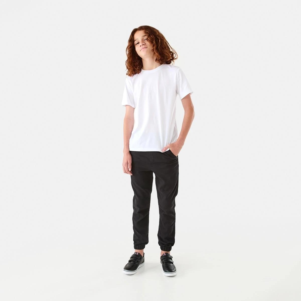 5 Bow Leg Joggers BLACK, 5 of 8