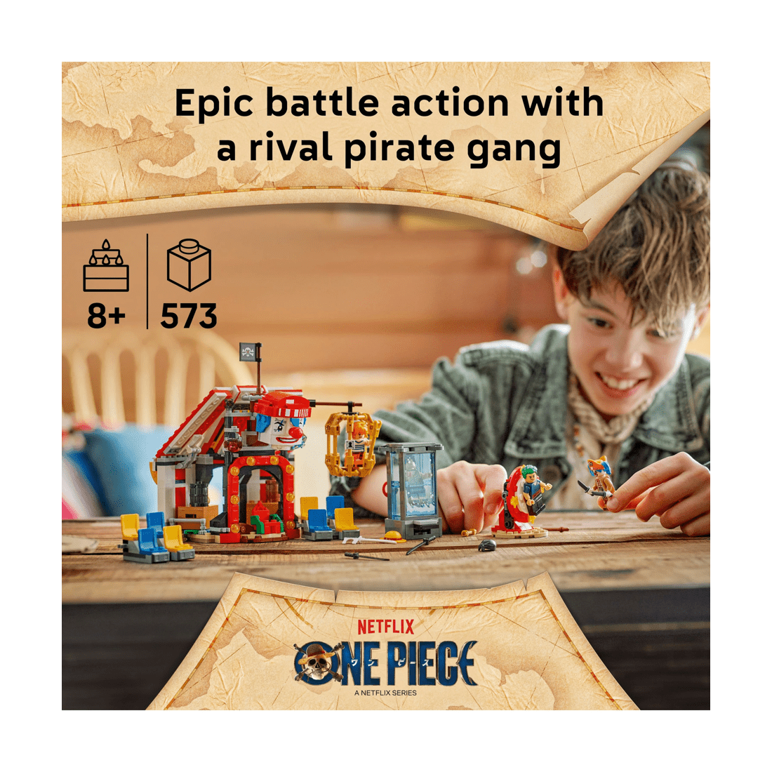 3 LEGO ONE PIECE Buggy the Clown's Circus Tent 75637, 3 of 10