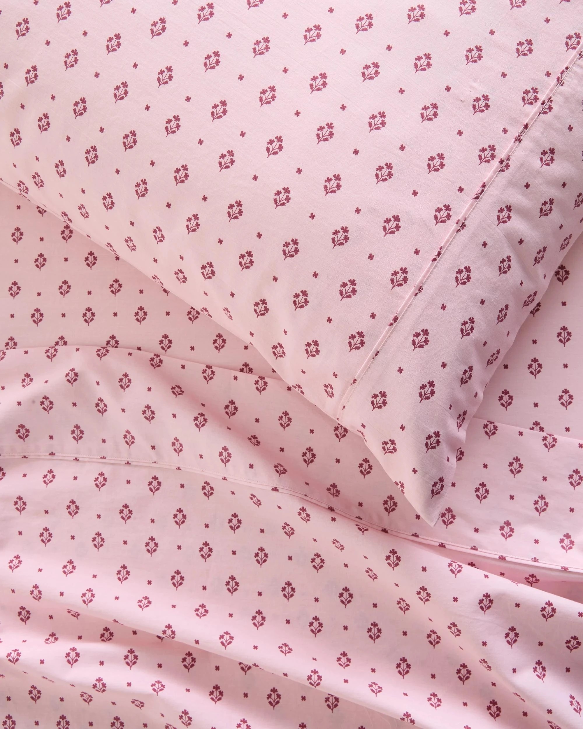 4 Target Amelia Australian Cotton Printed Sheet Set - Queen Bed - Pink, 4 of 4