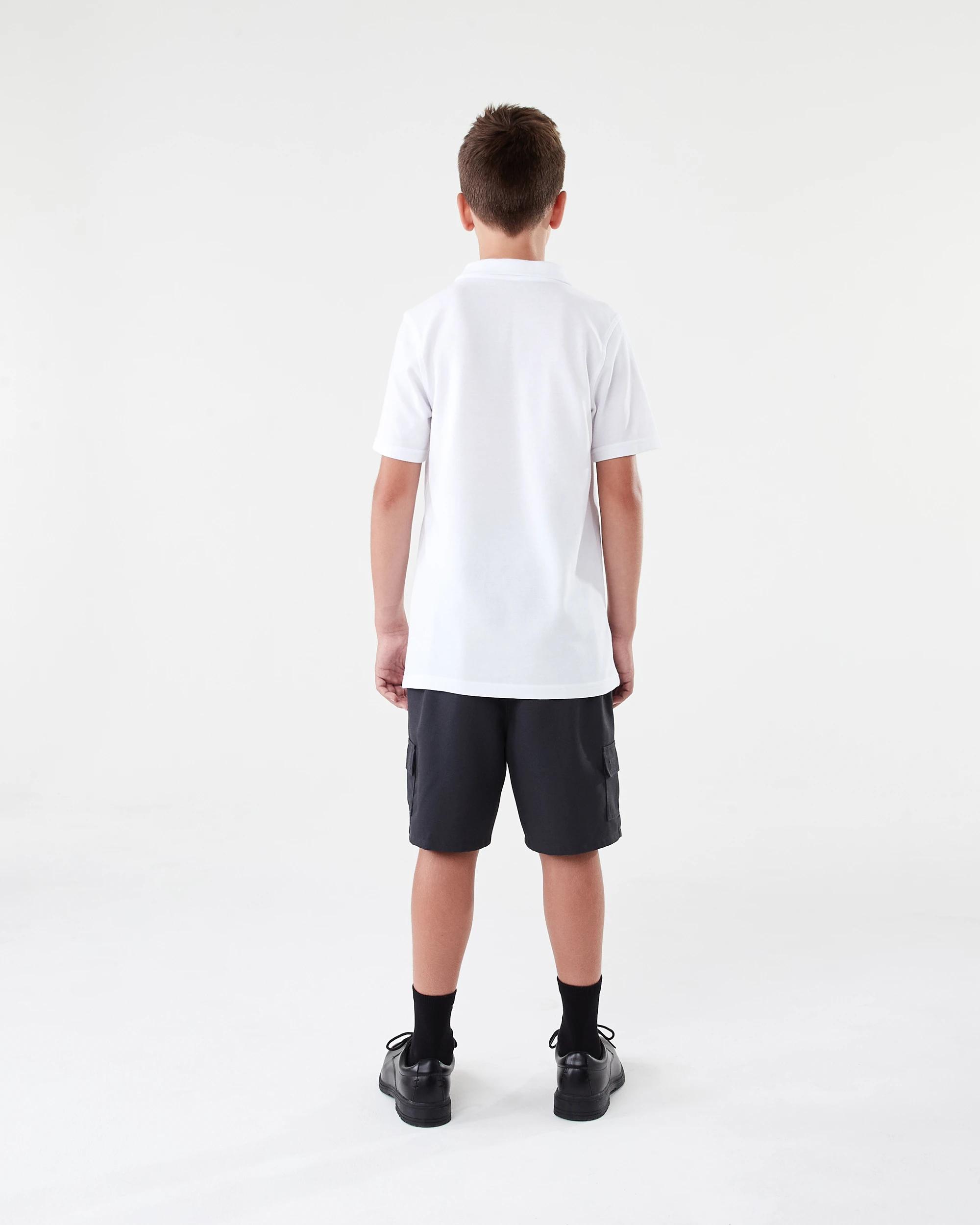 7 School Cargo Shorts Ashlt Grey, 7 of 7