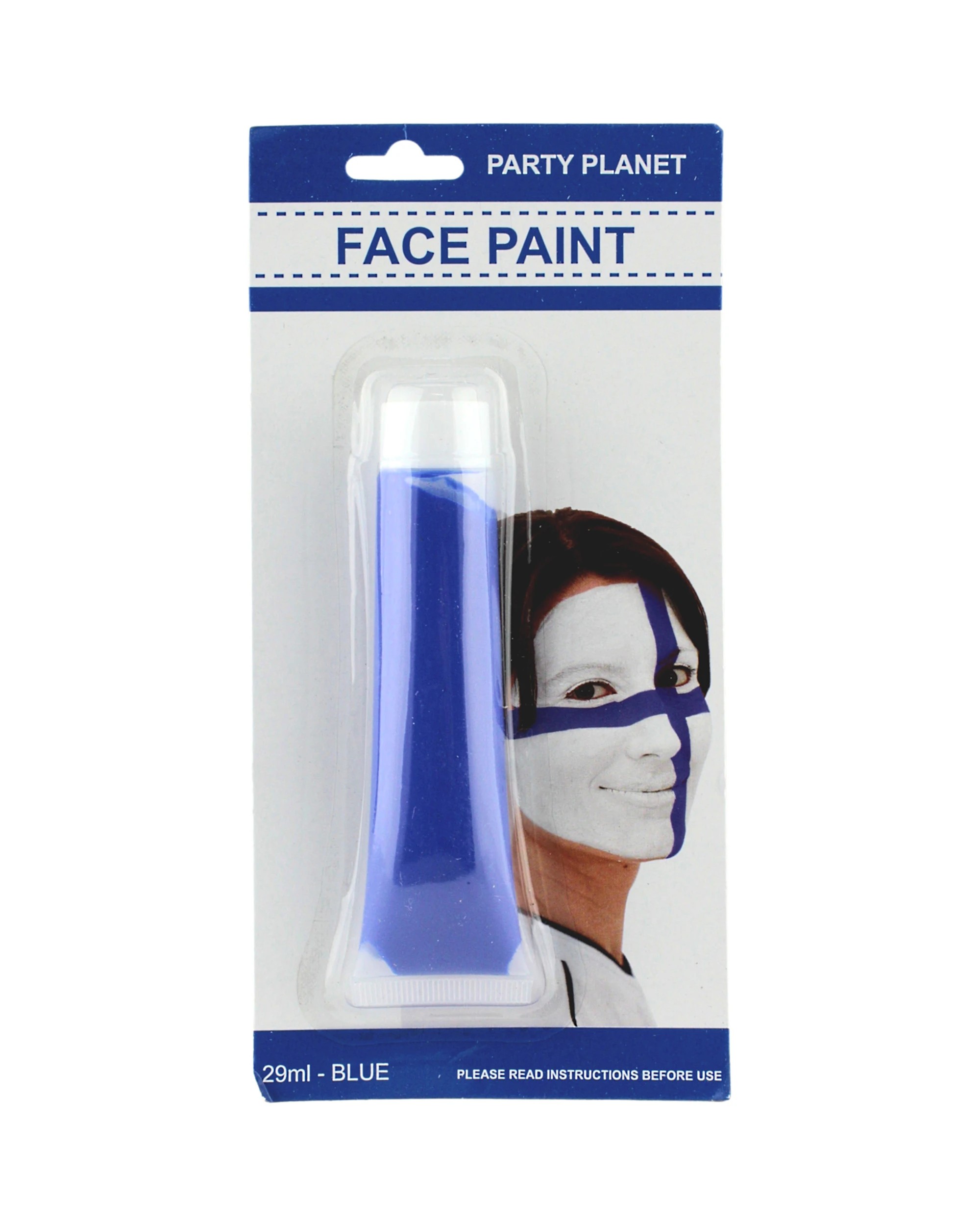 2 Party Planet Face Paint - Blue, 2 of 3