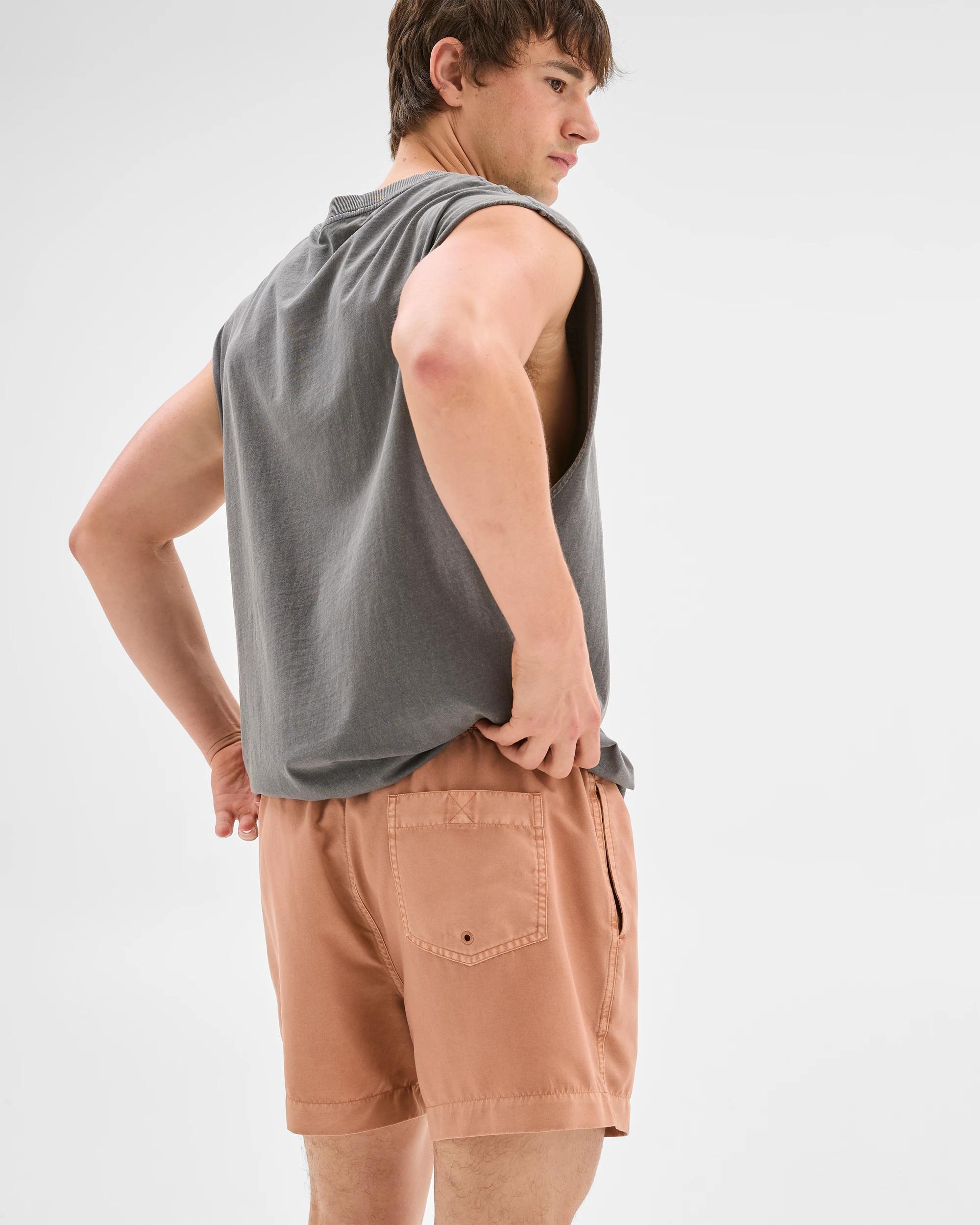 2 Commons Washed Swim Shorts WASHED CORAL, 2 of 5