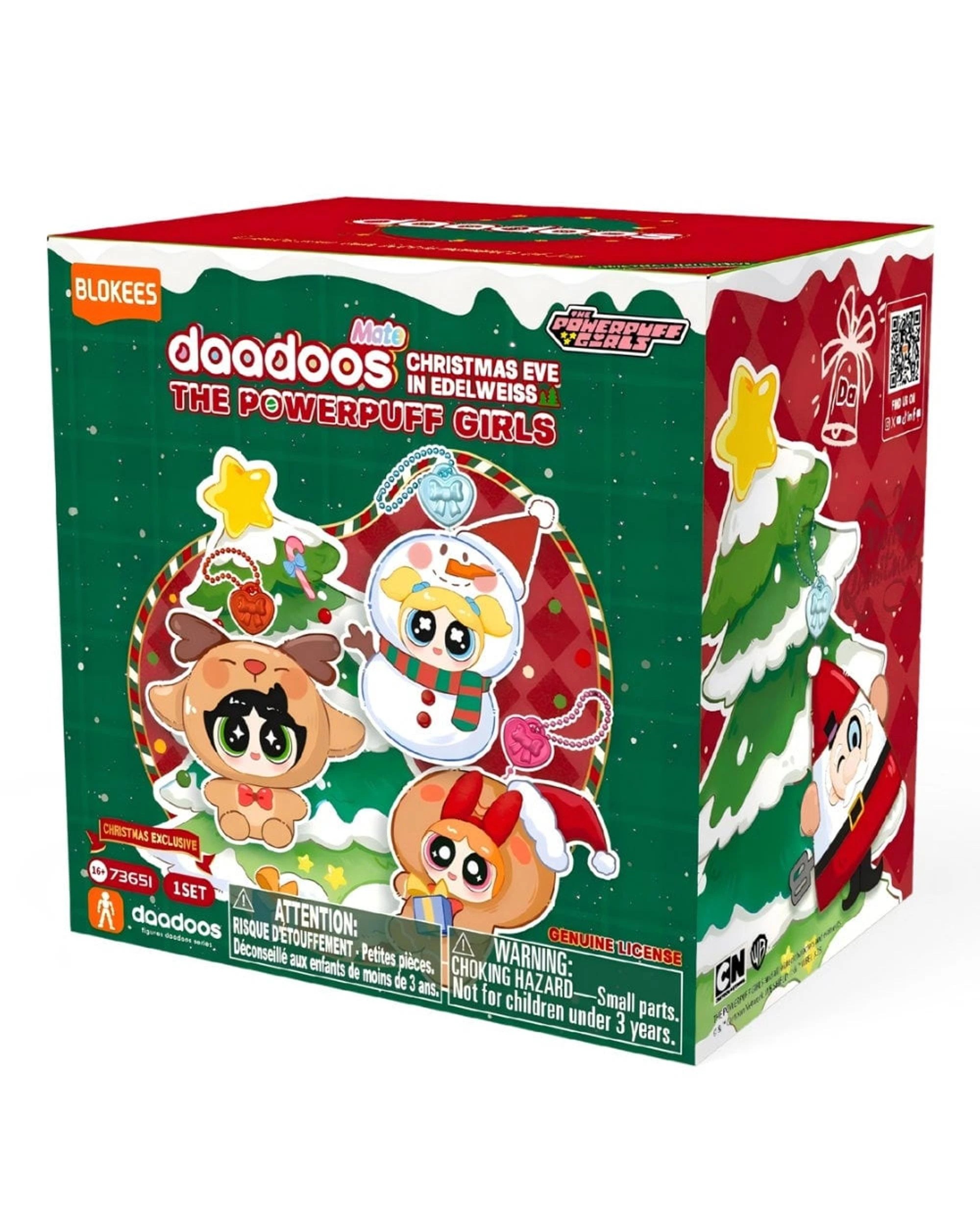 1 Blokees Daadoos Powerpuff Girls Mate Series 01 Christmas Eve in Edelweiss, 1 of 5