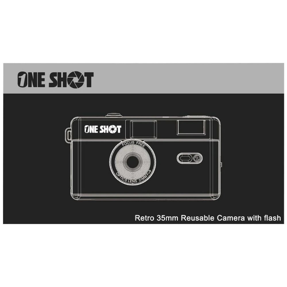 6 One Shot Retro 35mm Reusable Camera, 6 of 10