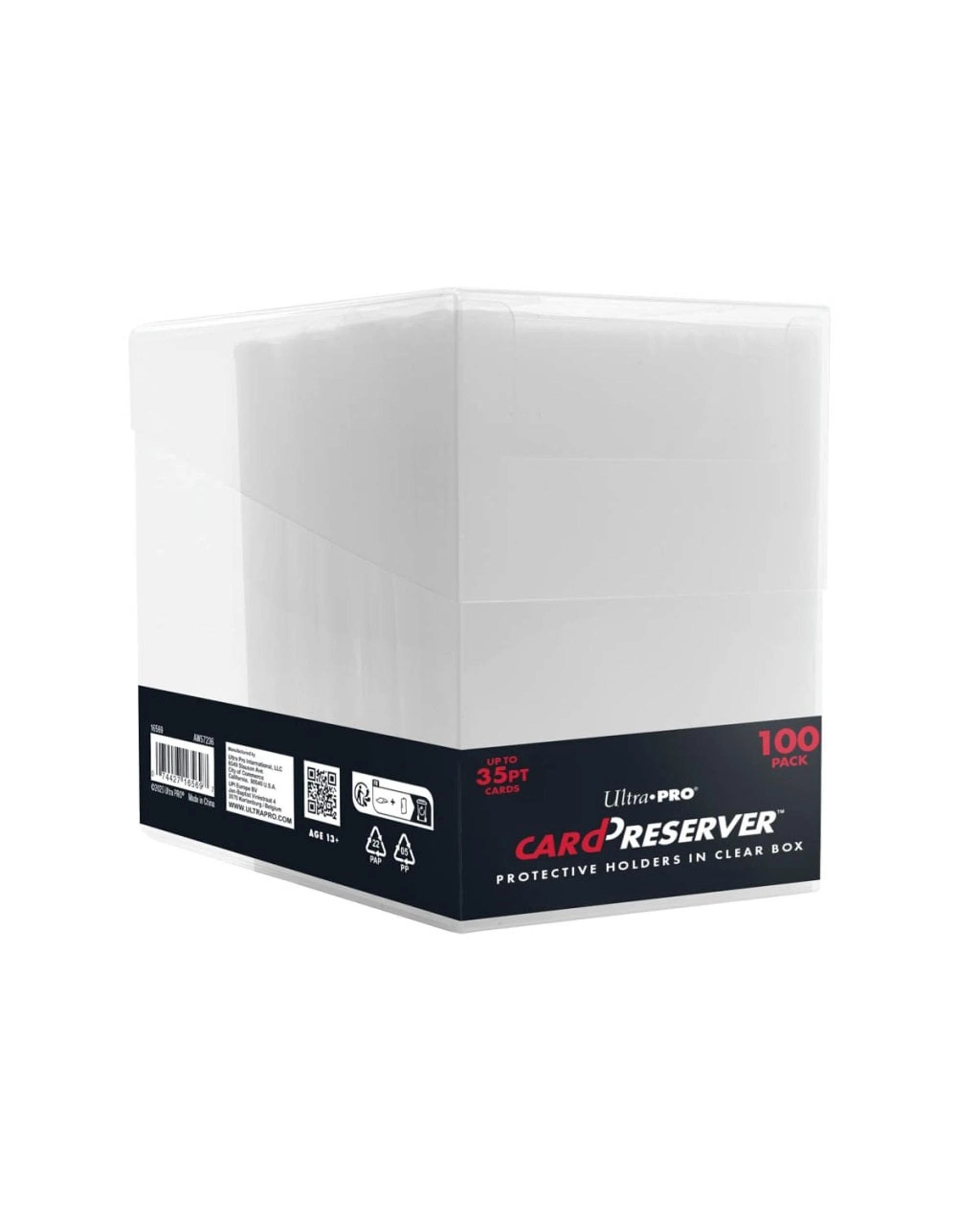 1 Ultra Pro CardPreserver Protective Holders 100ct in Clear Box - Clear, 1 of 8