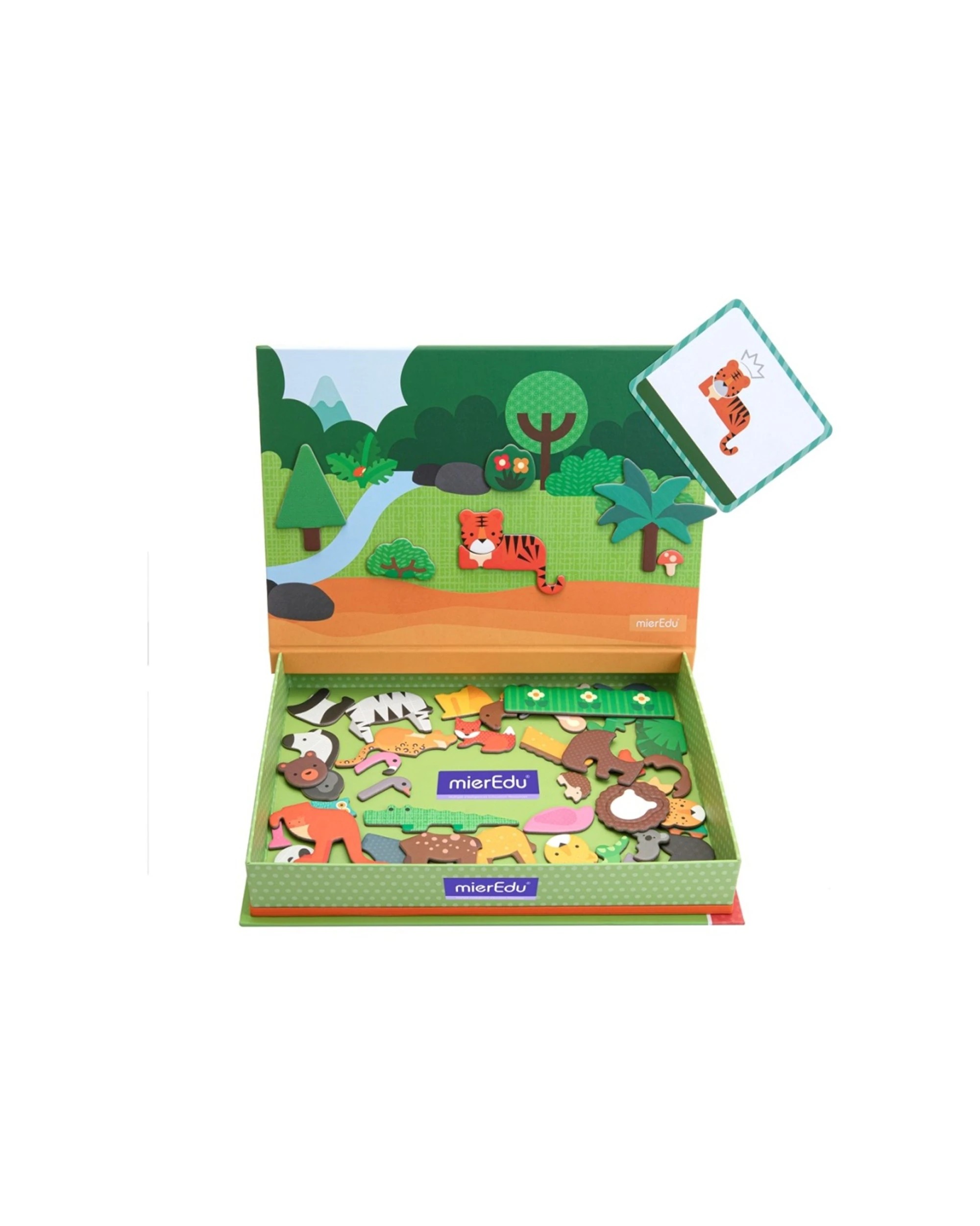 3 Mieredu Magnetic Art Case Animal World Marker Kids Educational Toy Set, 3 of 3