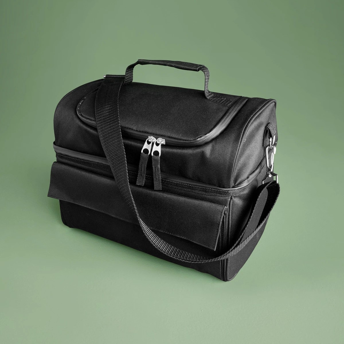 10 Black Insulated Large Lunch Bag, 10 of 10