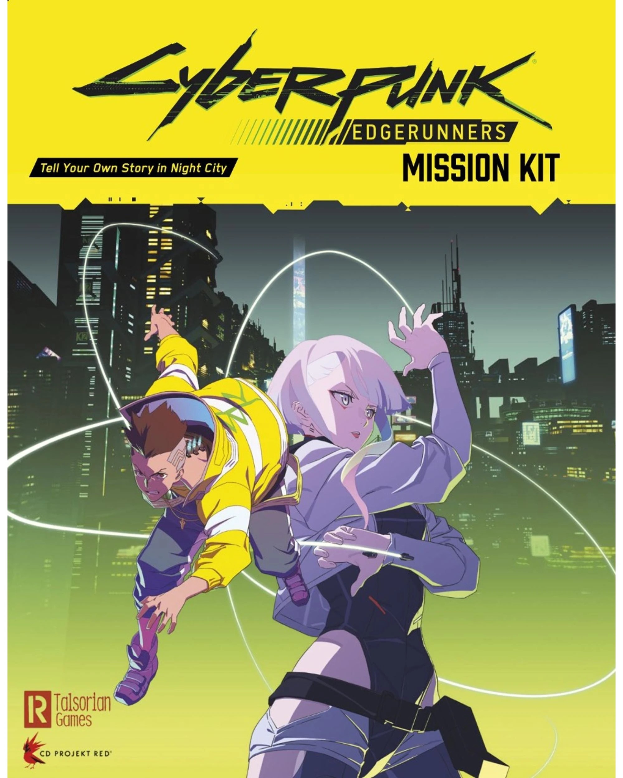 1 Cyberpunk Red Cyberpunk Edgerunners Misison Kit Roleplaying Game Sourcebook, 1 of 1