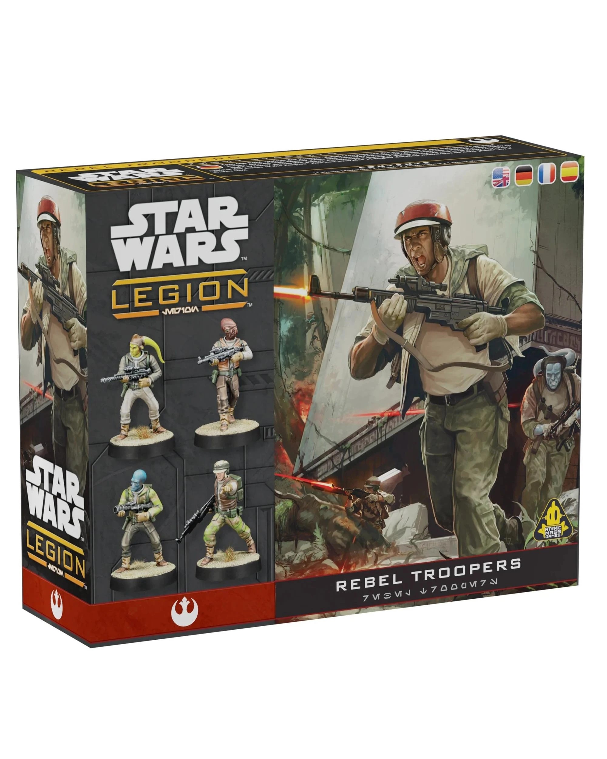1 Star Wars: Legion Rebel Troopers New Edition Unit Expansion, 1 of 4