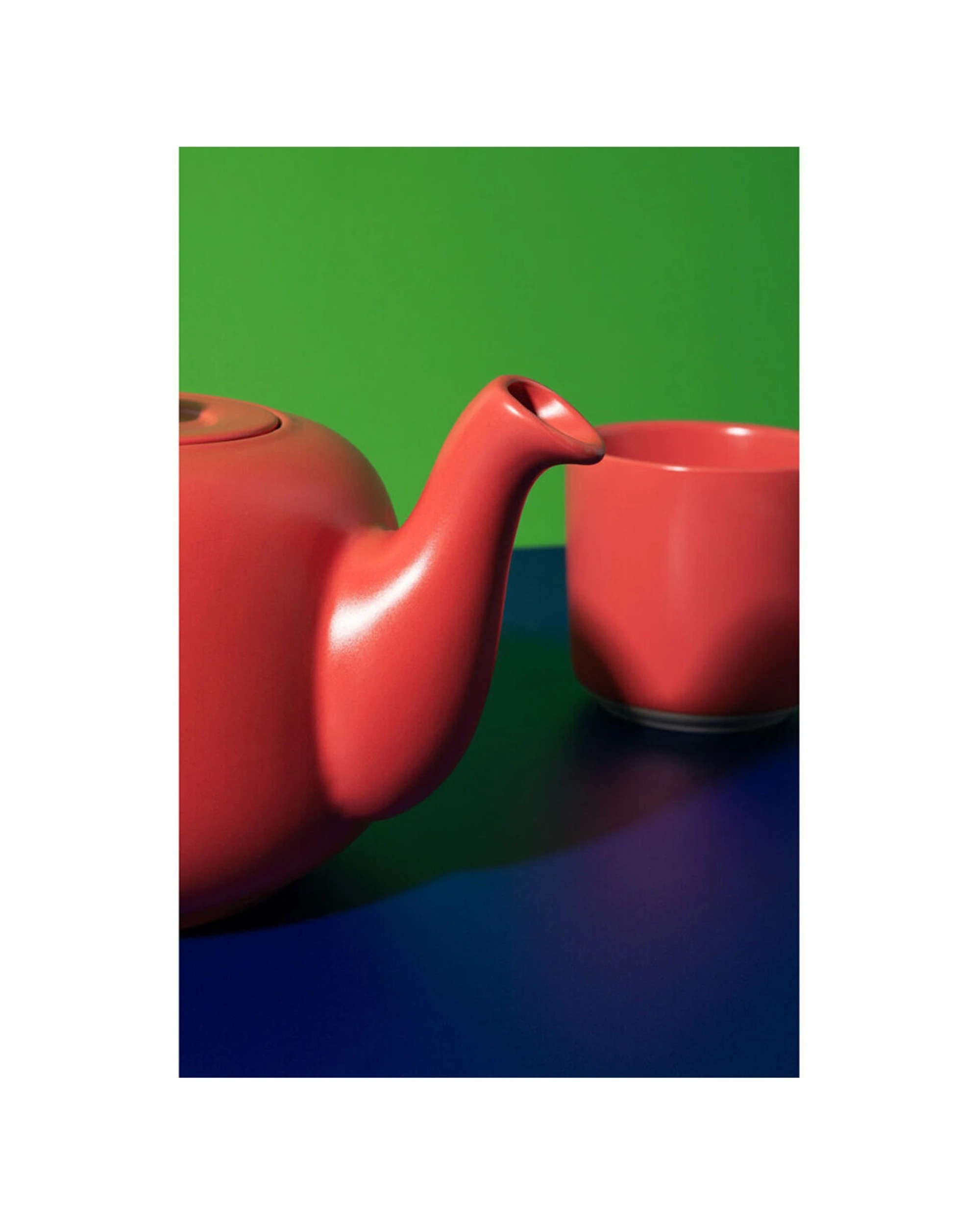 5 La Cafetiere 2PK Stoneware Classic Teapot Kettle 600ml - Red, 5 of 7
