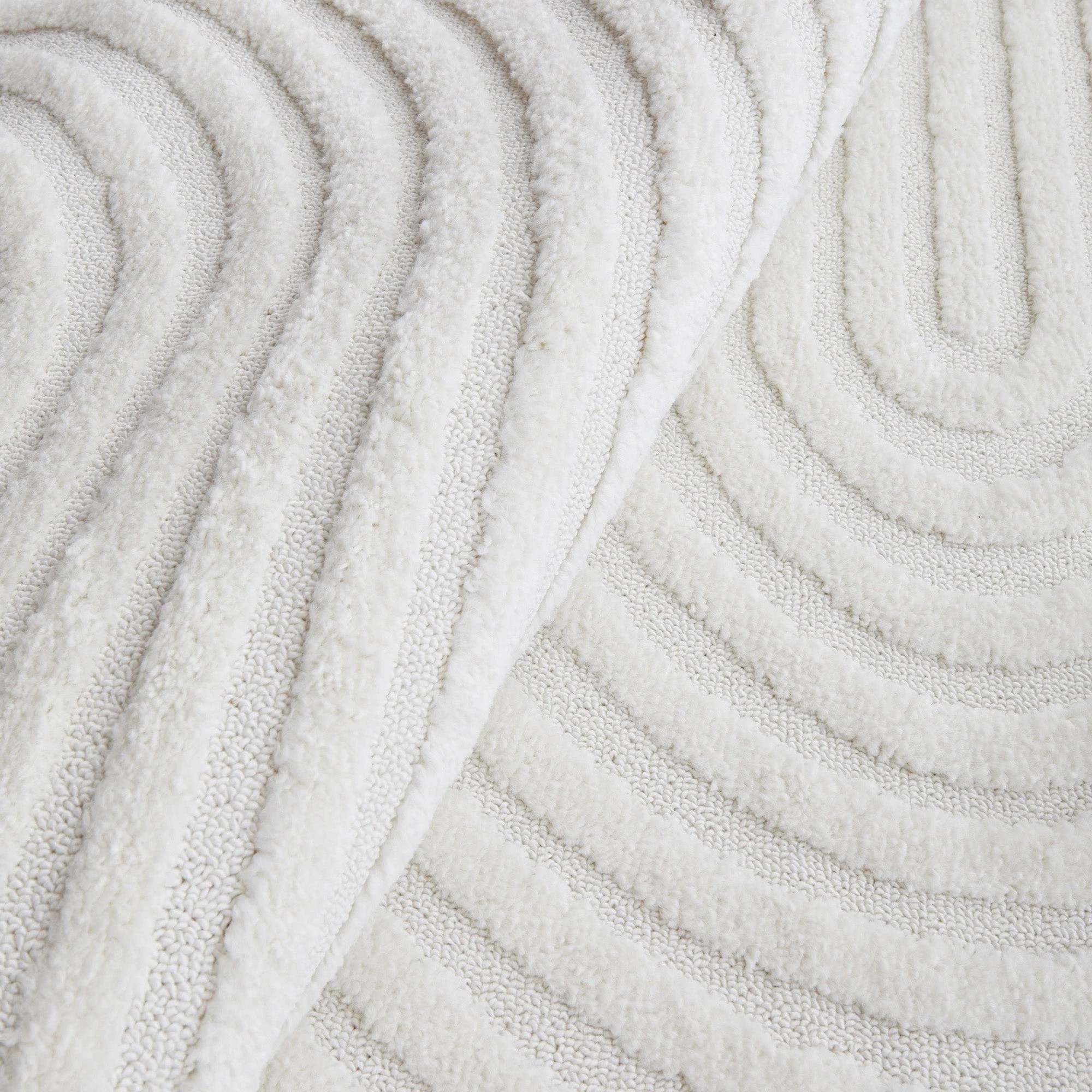 7 Common Ground Rugs Nirvana Abbey 400x300cm - Extra Extra Large Floor Rug - White, 7 of 7