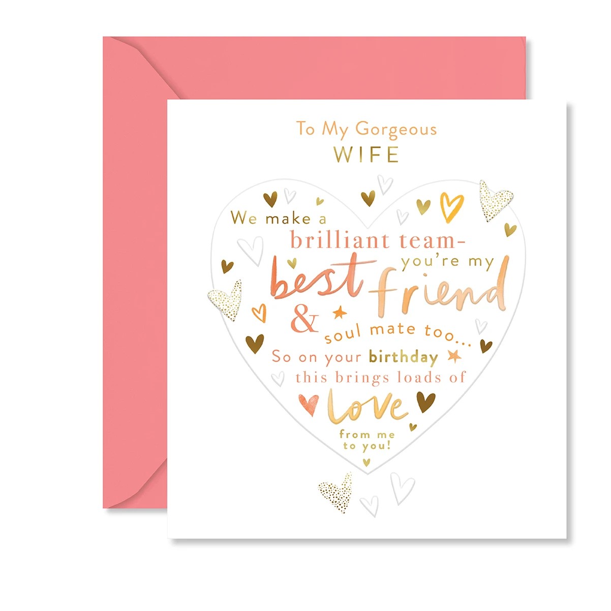 1 Hallmark Birthday Card - To My Gorgeous Wife, 1 of 3