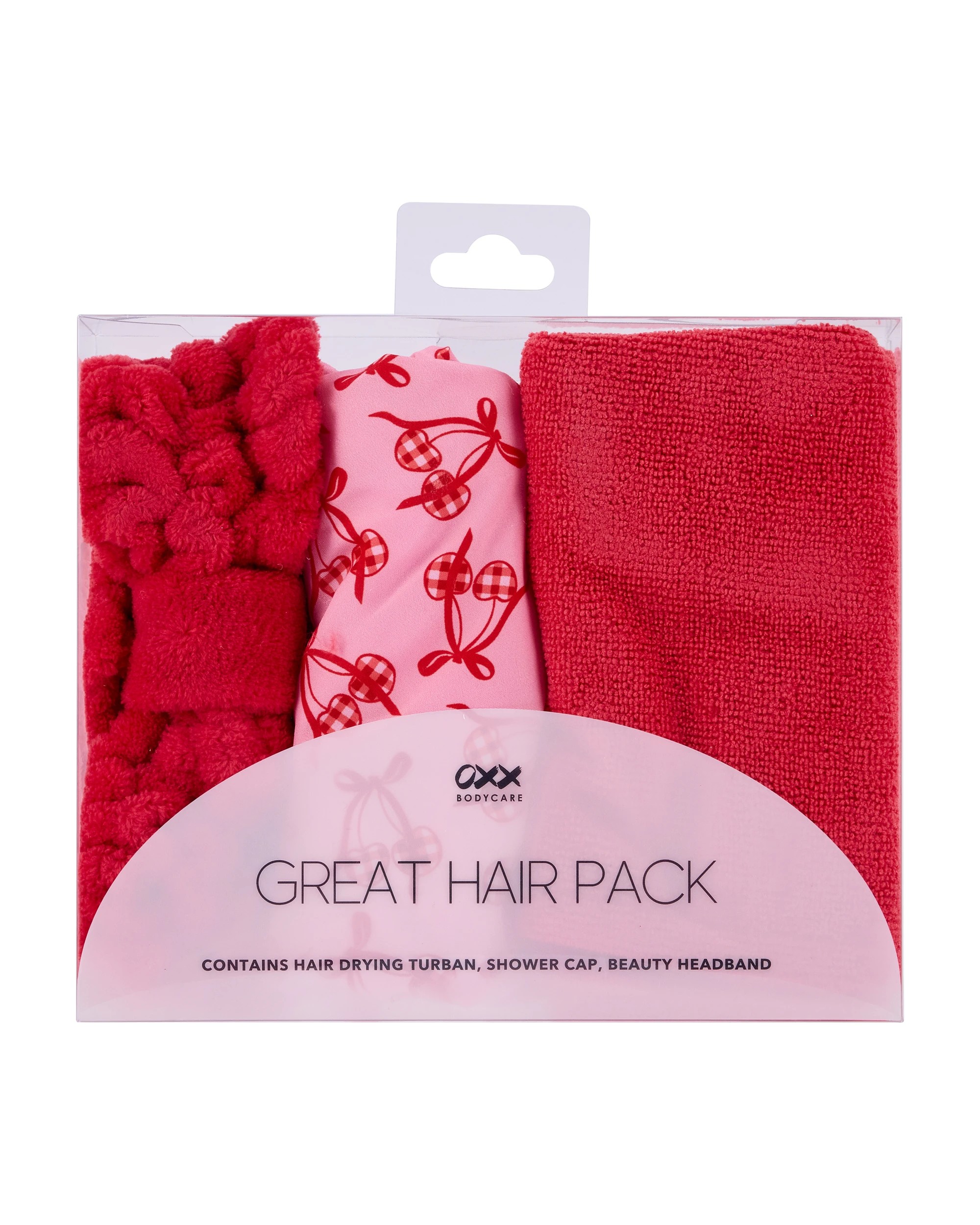 1 OXX Bodycare Great Hair Pack - Cherry Red, 1 of 7