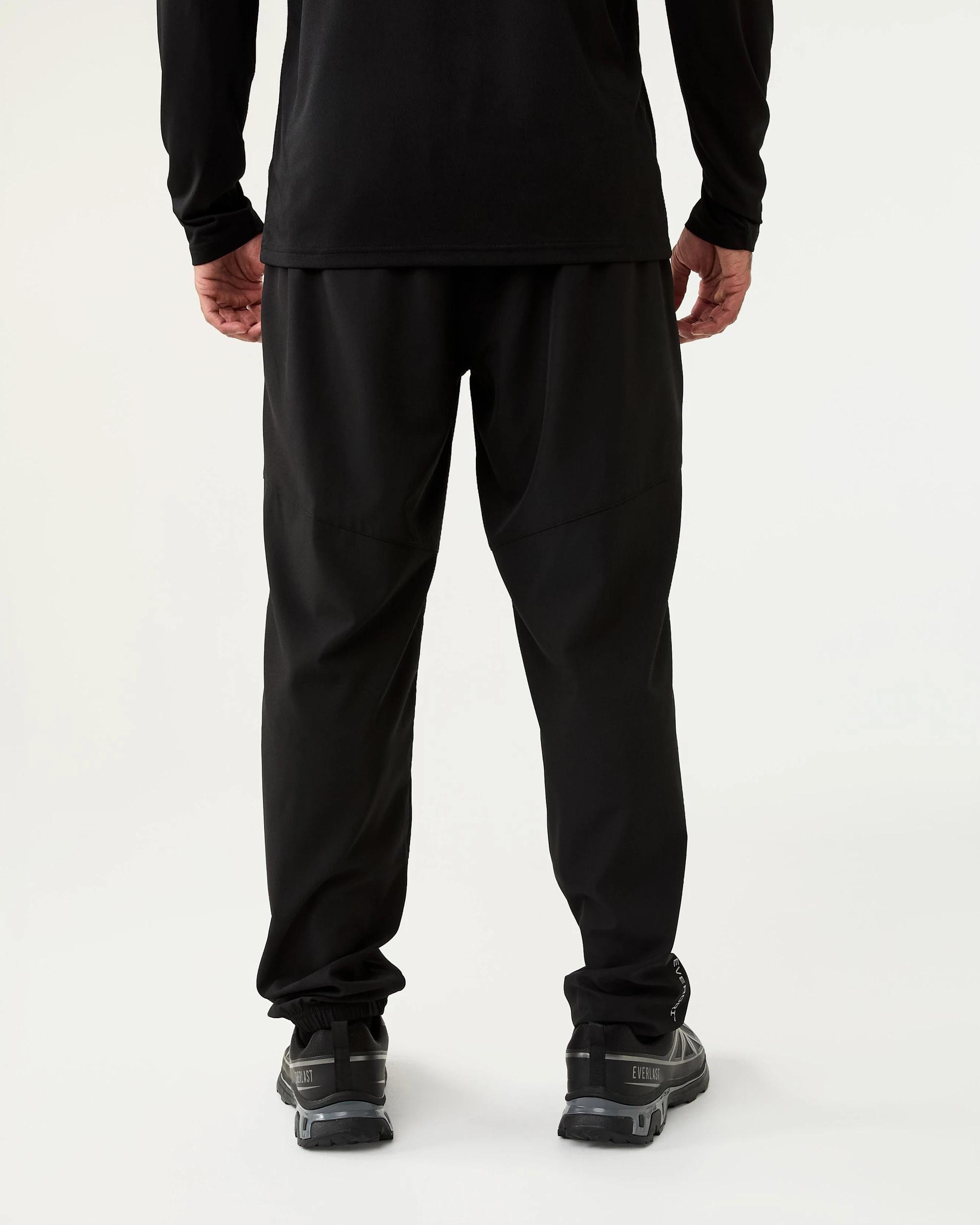 3 Everlast Mens Tech Woven Pants Black, 3 of 7