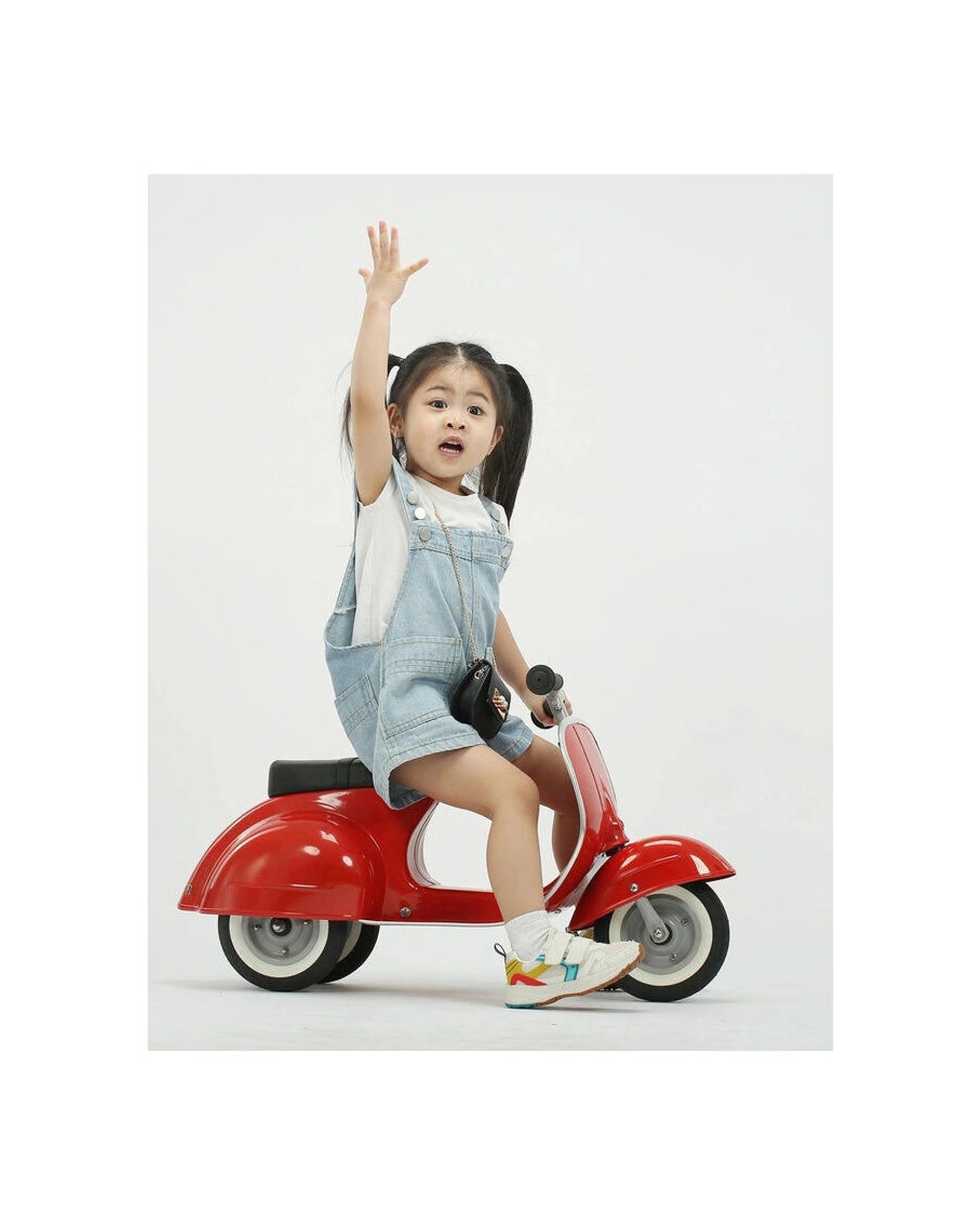 4 AMBOSSTOYS Primo Ride-On Ride-On Scooter Self-Propelled Metal Frame Age 1 To 5
 - red, 4 of 5