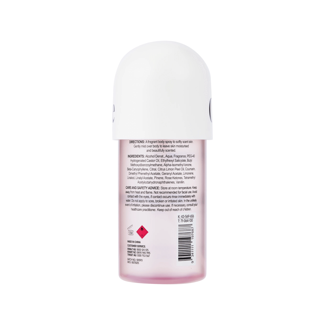 3 OXX Fragrance Fleur Body Mist 170ml - Redcurrant, Rose and Vanilla, 3 of 4