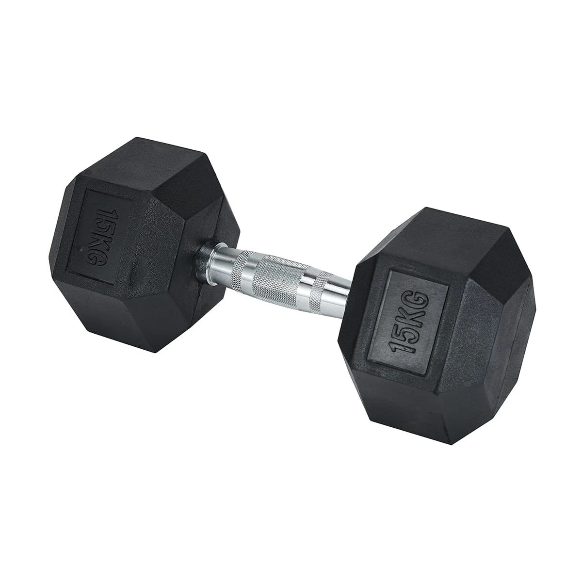 1 15kg Hexagonal Dumbbell, 1 of 6