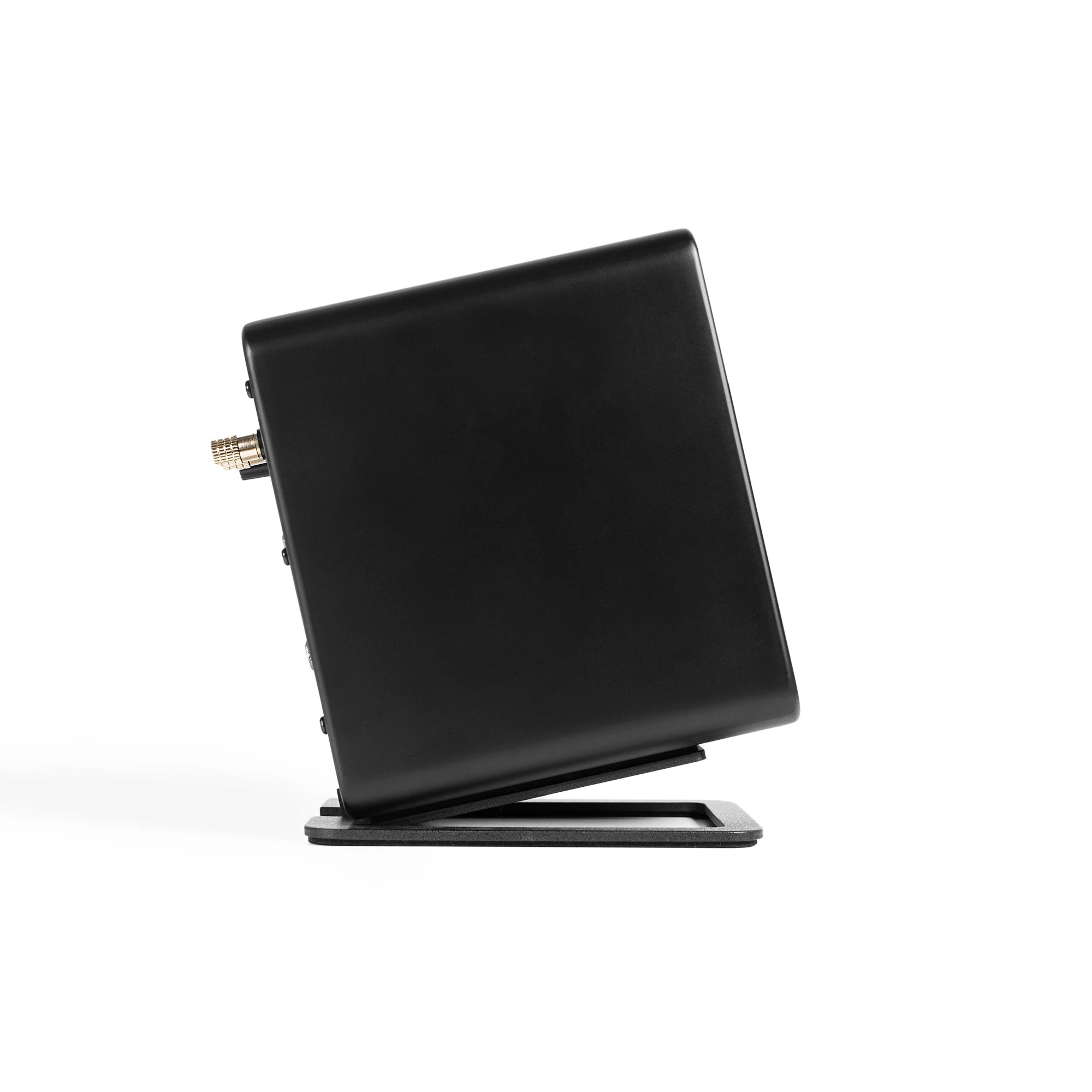 5 Kanto S2 Angled Desktop Speaker Stands for Small Speakers - Pair, Black - Black, 5 of 5