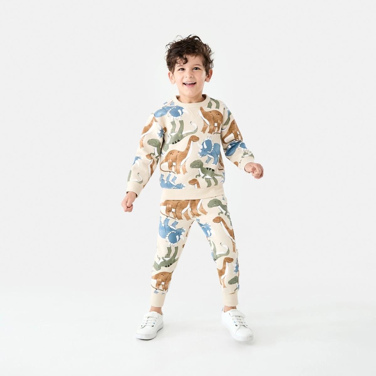 5 All Over Print Trackpants Bge Dino, 5 of 8