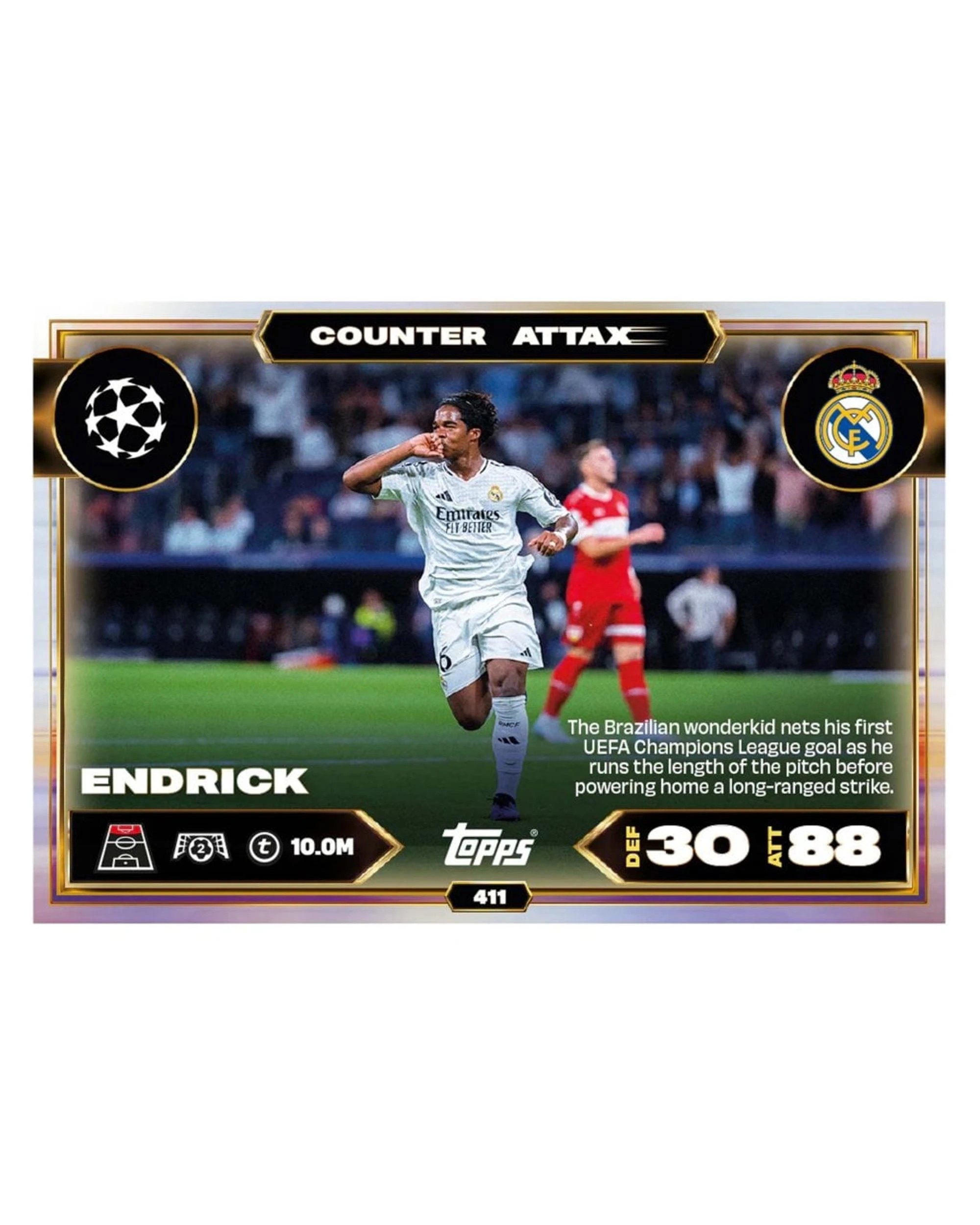 8 Topps Match Attax UEFA Club Competitions 2025/2026 Edition Mega Multi Pack, 8 of 10
