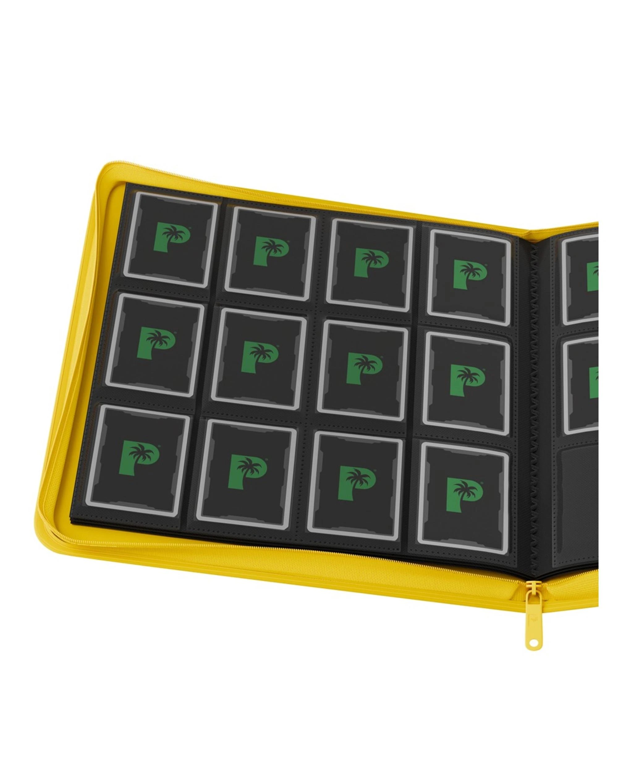 2 Palms Off Gaming Stealth 12 Pocket Zip Binder - Yellow, 2 of 8