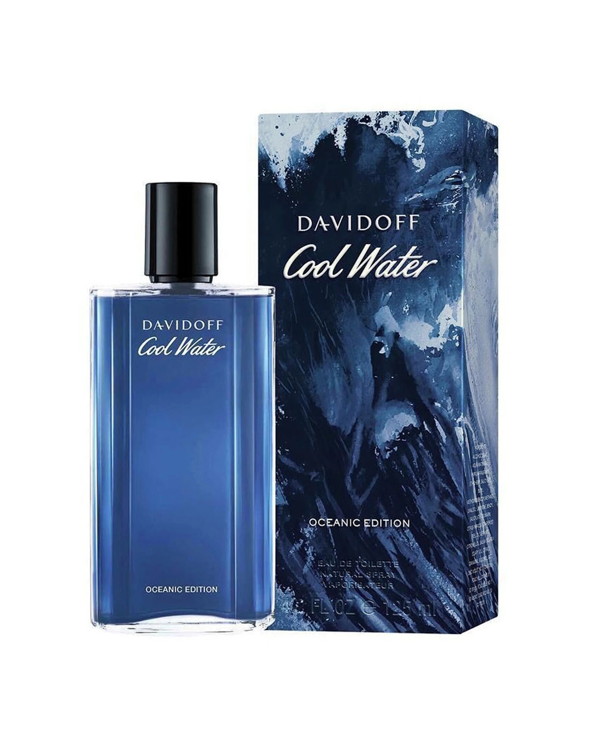 1 Davidoff Cool Water Oceanic Edition Edt Eau De Toilette Spray For Men 125Ml - Blue, 1 of 1