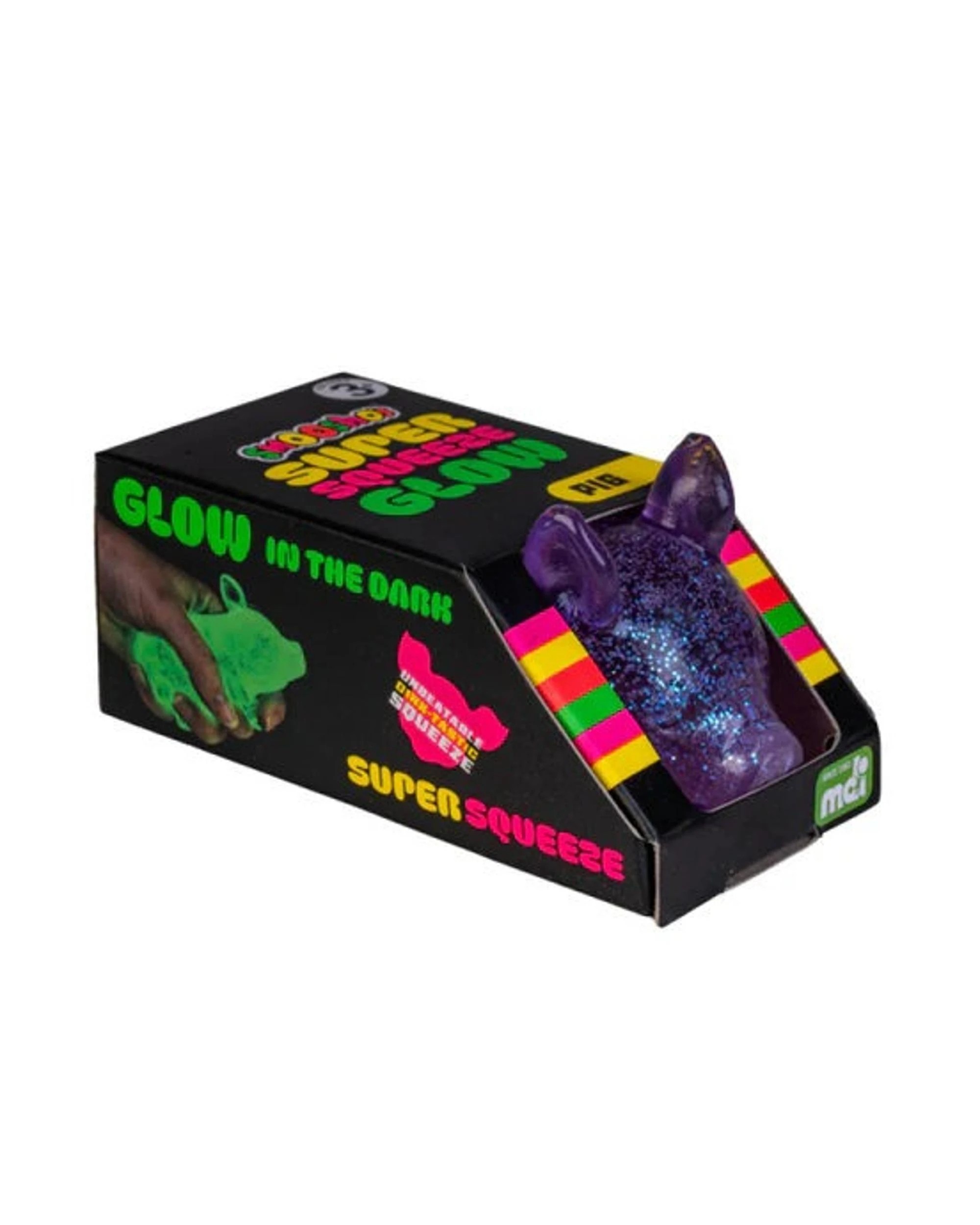 1 Smooshos Super Squeeze Glow in the Dark Pig Assorted, 1 of 3