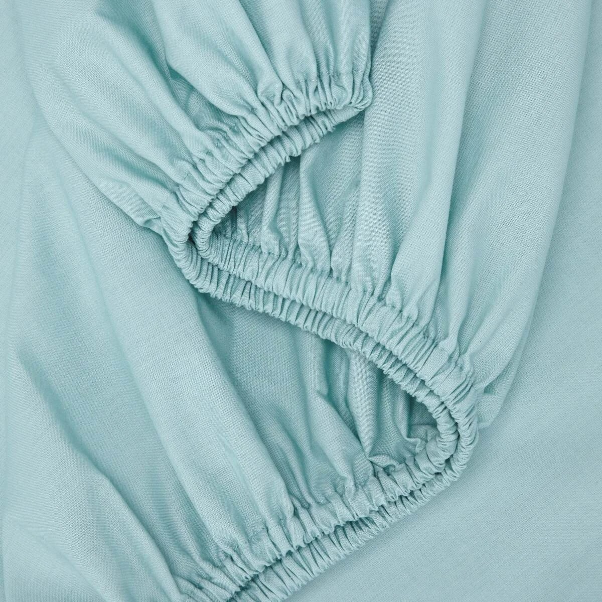 3 180 Thread Count Sheet Set - King Single Bed, Marine, 3 of 7