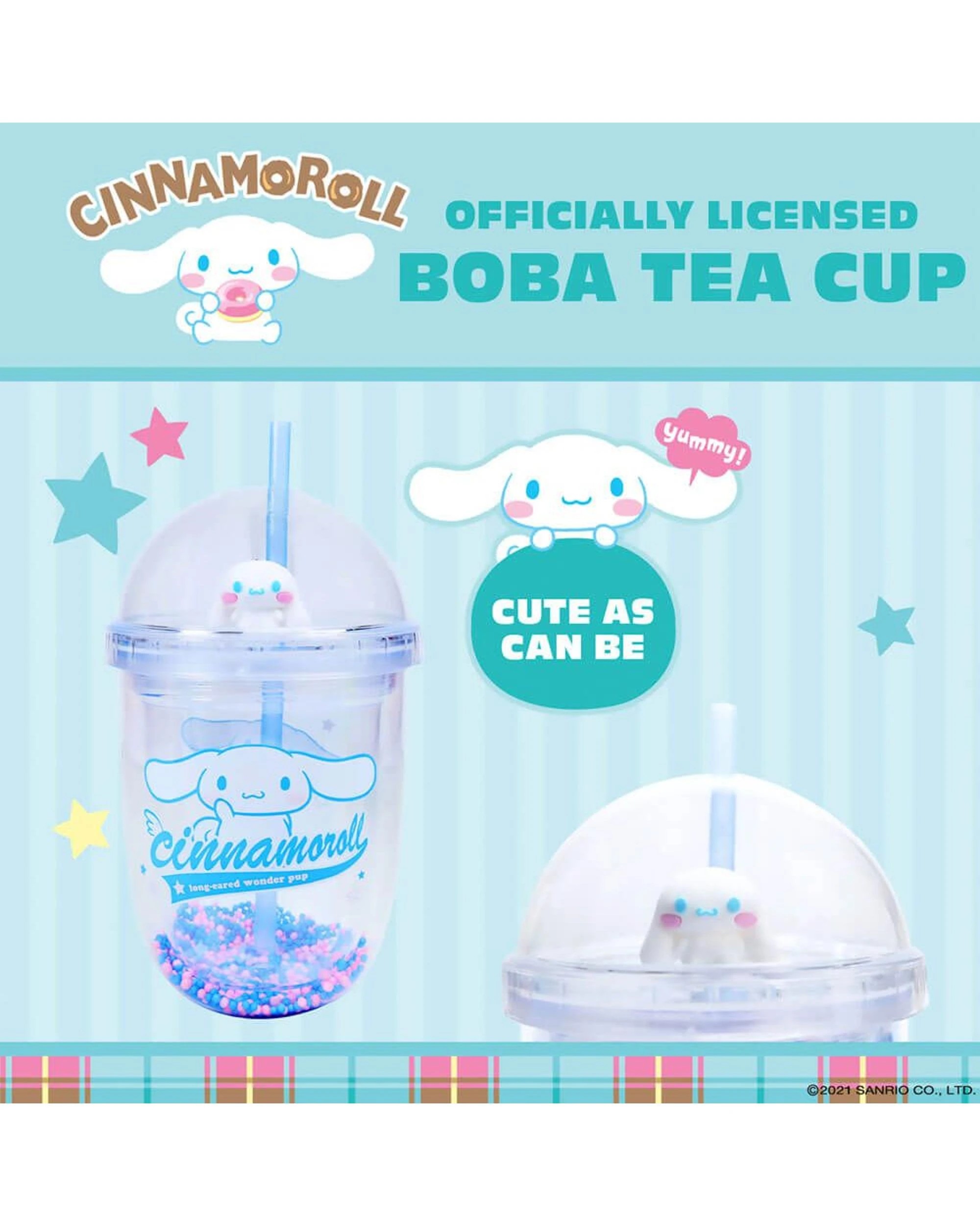 5 Hello Kitty and Friends Cinnamoroll Boba Cup - Blue, 5 of 8