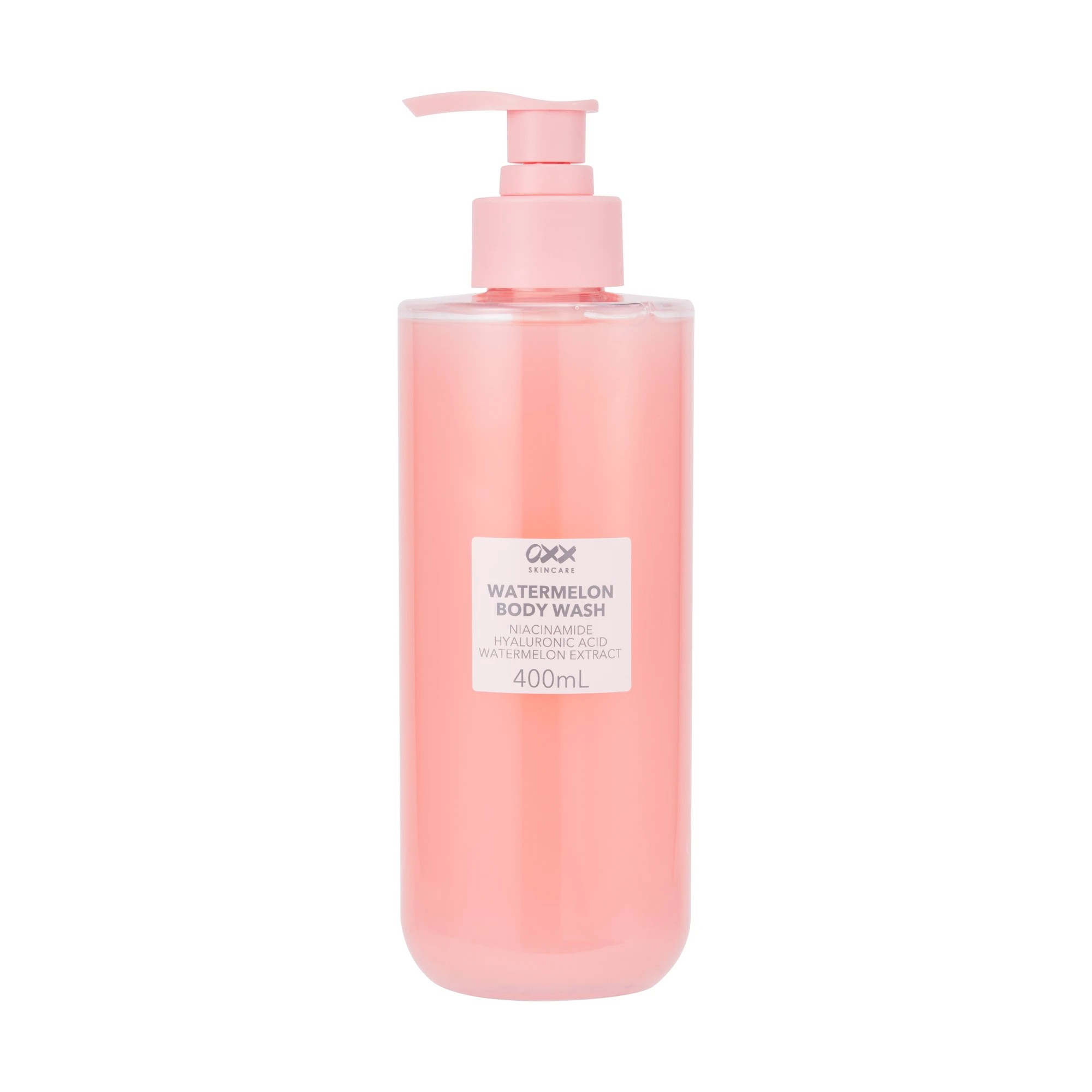1 OXX Skincare Watermelon Body Wash 400ml - Niacinamide, Hyaluronic Acid and Watermelon Extract, 1 of 6